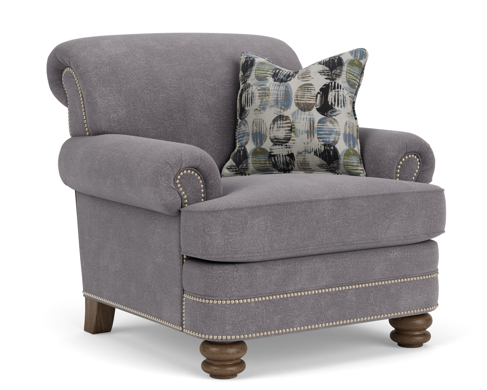 Bay Bridge 7790 Sofa (+100 fabrics) 85" - Bay Bridge Sofa with Optional Nailhead Trim