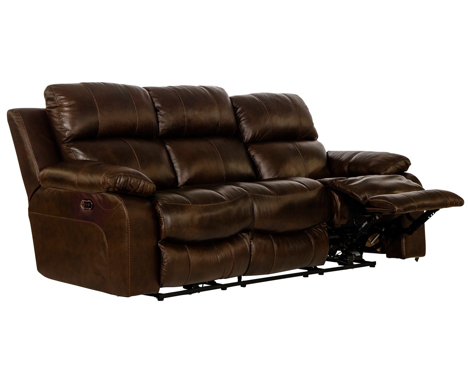 Positano Italian Leather 90" Double Reclining Sofa Italian Leather Luxury with European-Inspired Comfort - Relax Better. Live Better.