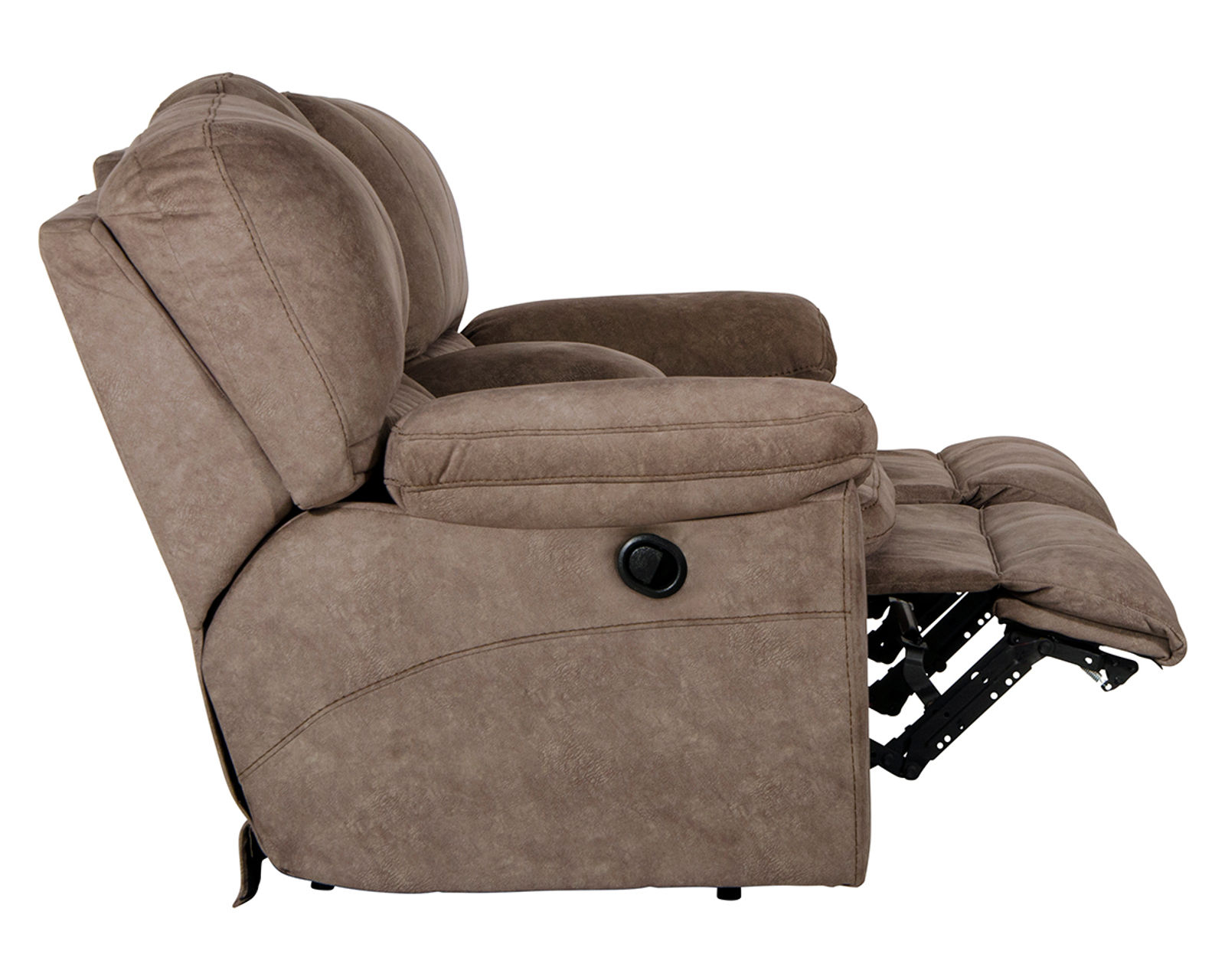 Reyes 91" LayFlat Reclining Sofa in Graphite - Image 14