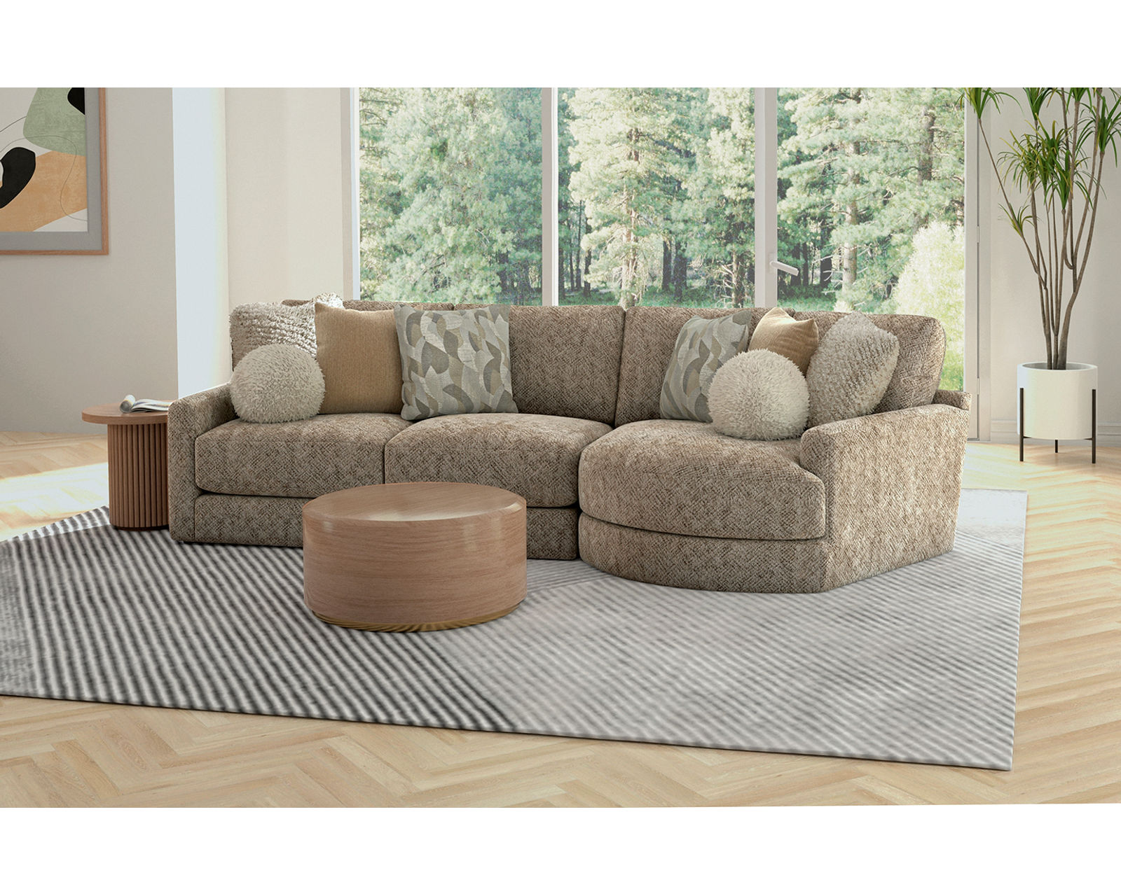 Turner 3145 Modular Sectional (includes pillows) - Image 35