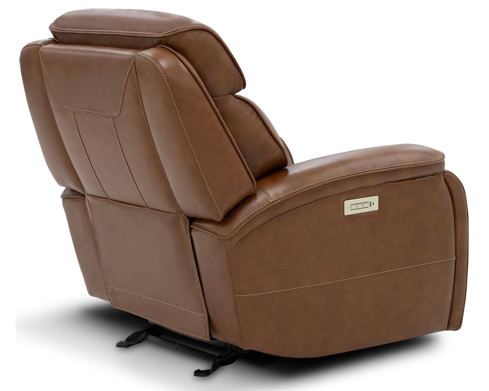Walker 1580-72 Triple Power Leather Reclining 90" Sofa w/Drop down table(2 colors) - Image 27