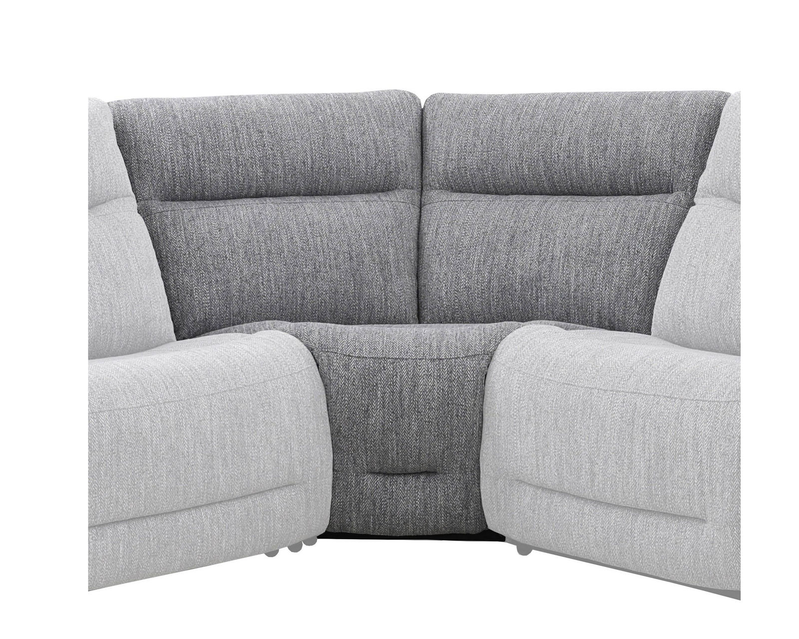 Apollo Zero Gravity Grey Power Reclining Power Headrest Sectional - Image 6