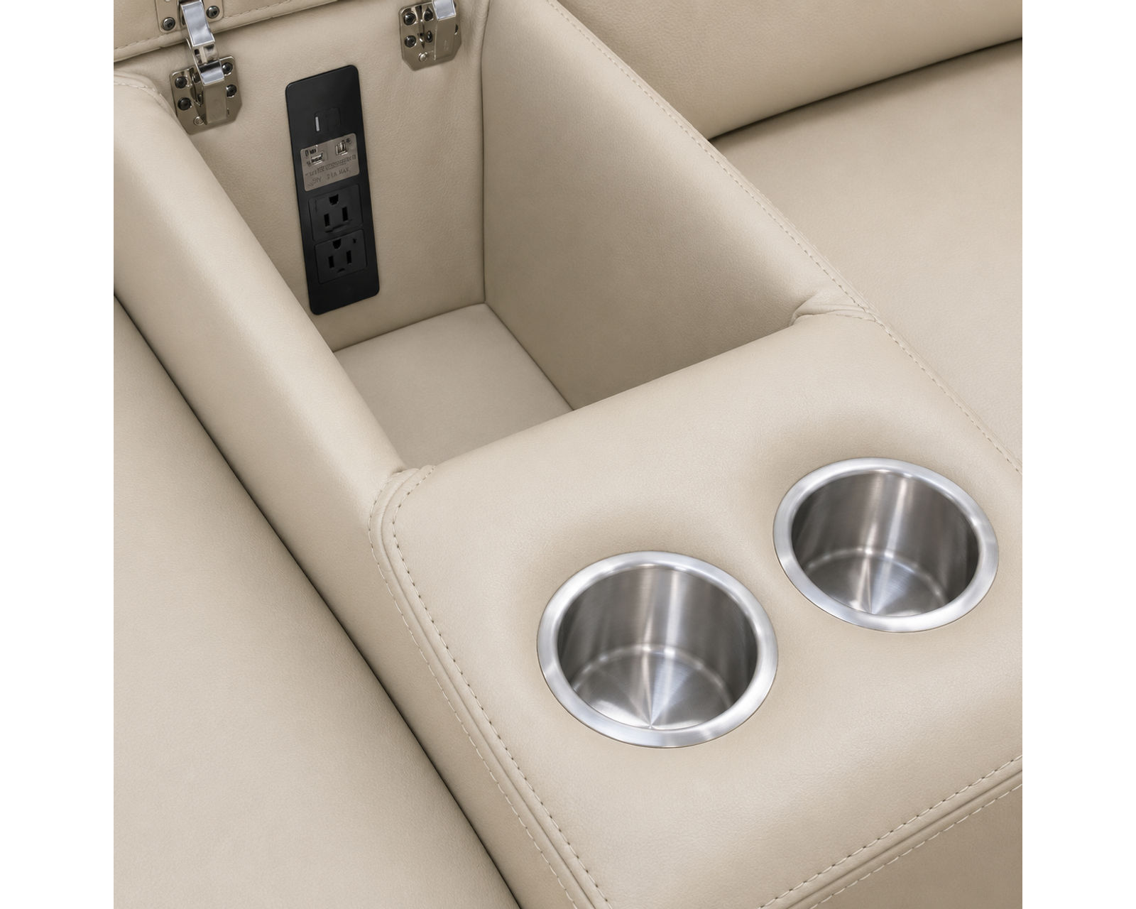 Ferrara 93" Zero Gravity Wide Seat Power Reclining Sofa (Premium Italian Leather) 2 colors - Image 12