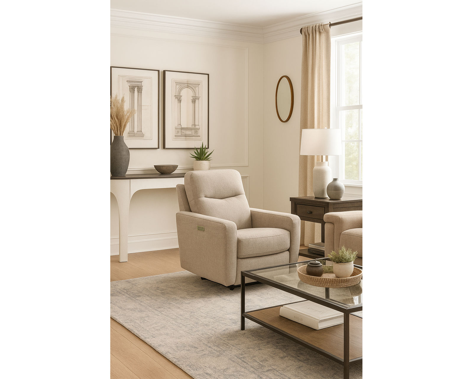 Cairo 40132 Power Headrest Power Reclining Sofa (Made to order fabrics and leathers) - Image 16