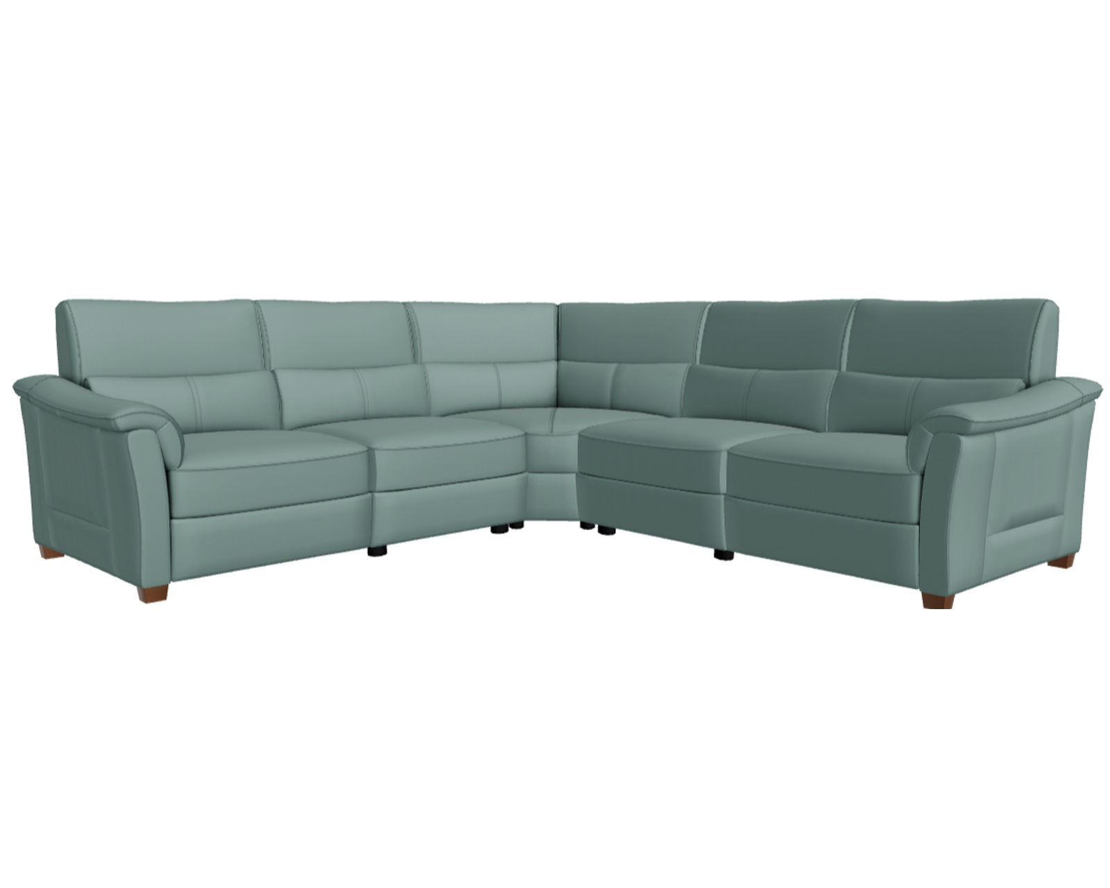 Astuzia C068 Fabric Power Headrest Power Reclining Sectional (Made to order fabrics)
