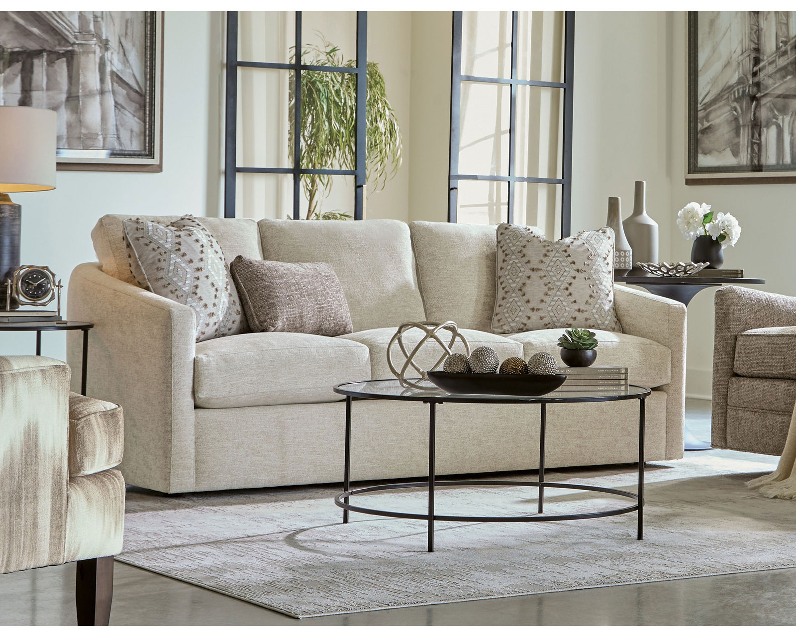 Jade 84" Stationary Sofa (Performance fabrics) - Image 7