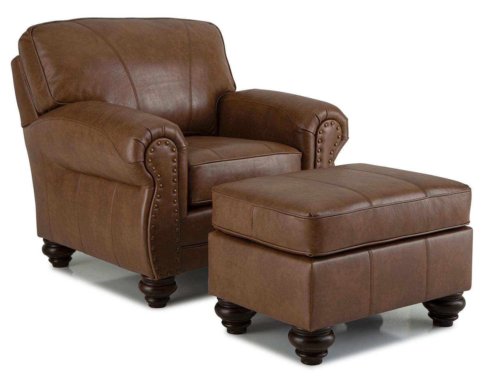 Noble Leather Sofa (+3 leathers) 83" - Image 11