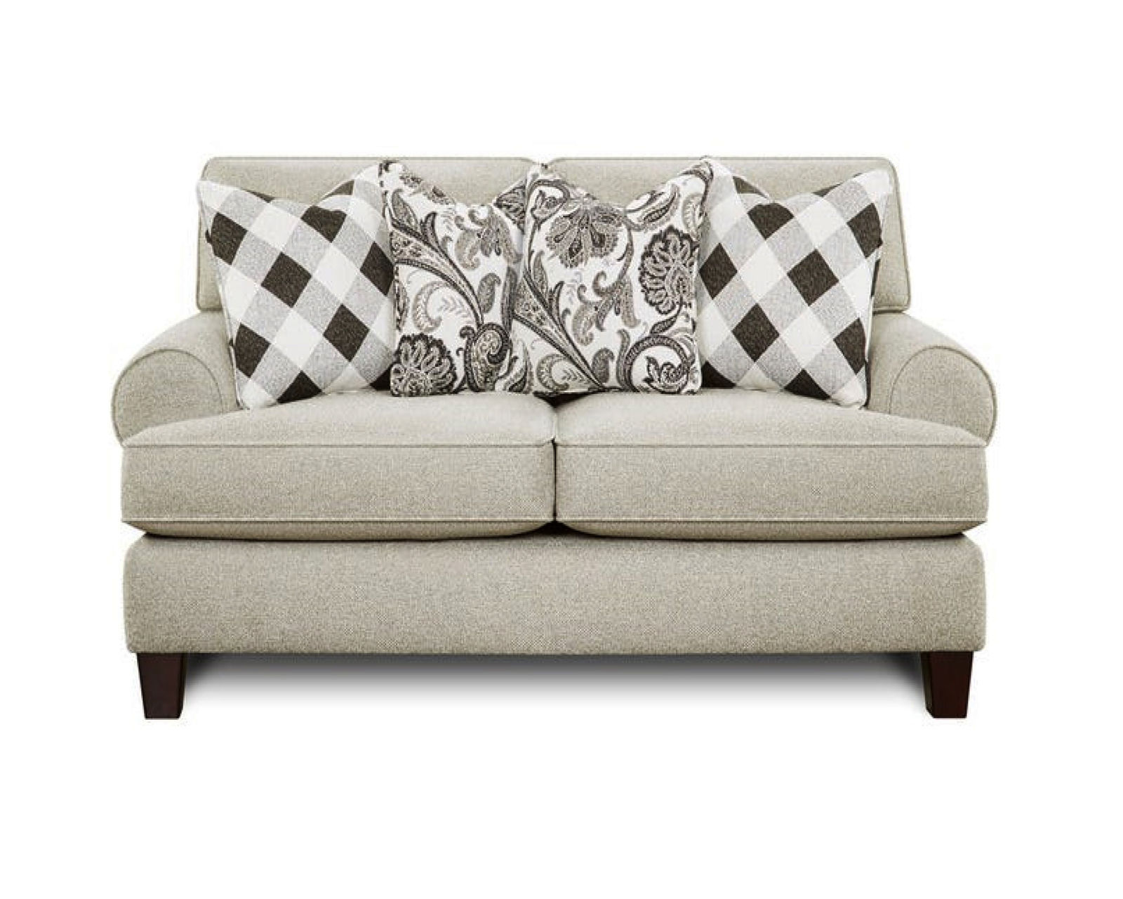 Shadowfax Dove 98" Sofa 4200-KP (performance fabric) - Image 4