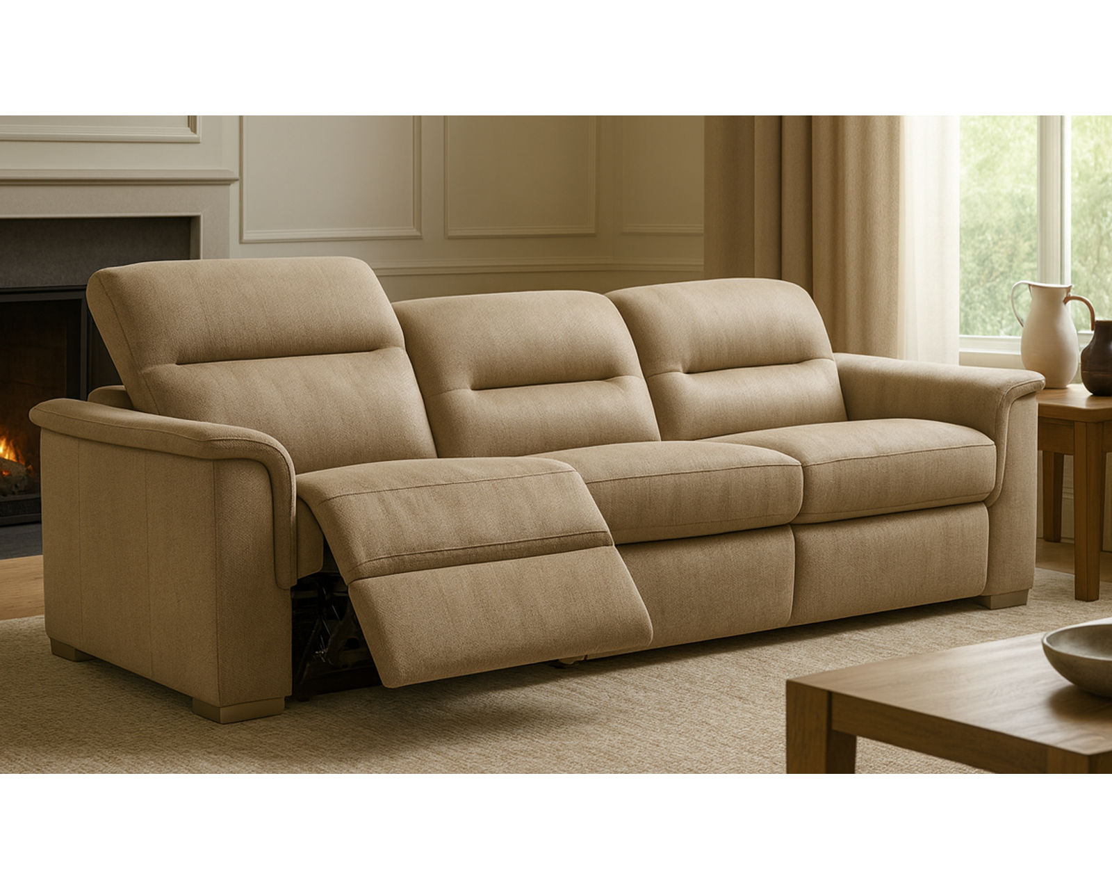 Keoni 44000 Power Headrest Power Reclining Sofa – 120" (+50 fabrics) - Image 5