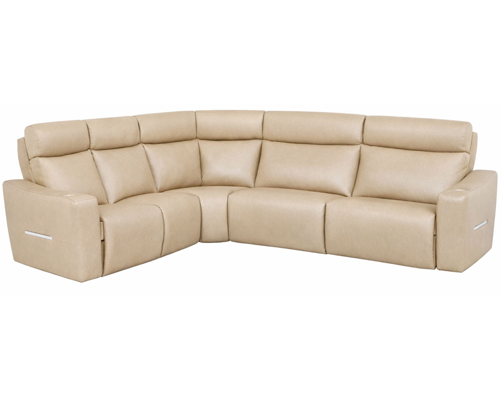 Audrey 4050 Power Headrest Power Reclining Sectional (standard and wide seat widths) +140 leathers - Image 5