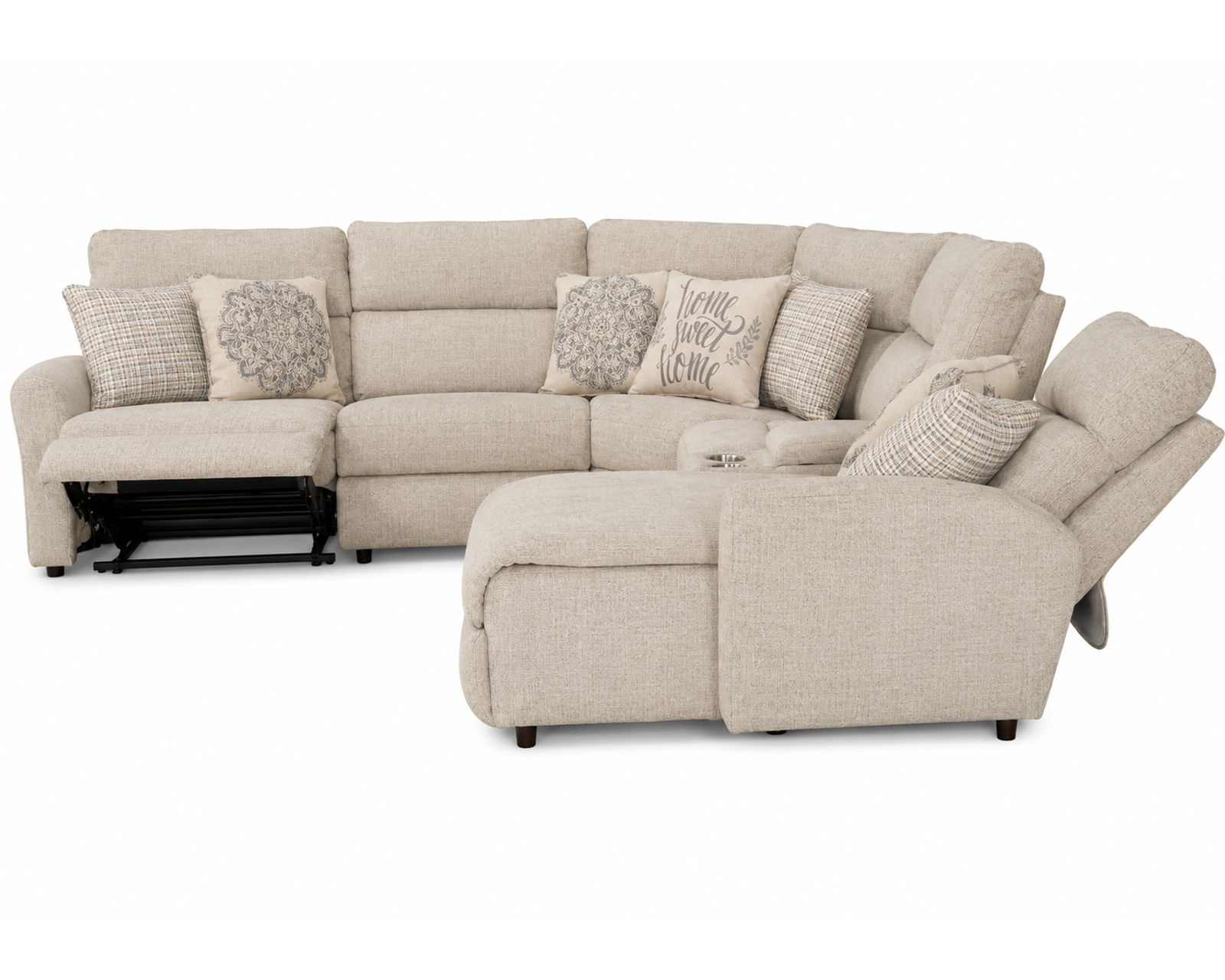 McPherson Lay Flat Modular Reclining Sectional - Image 2