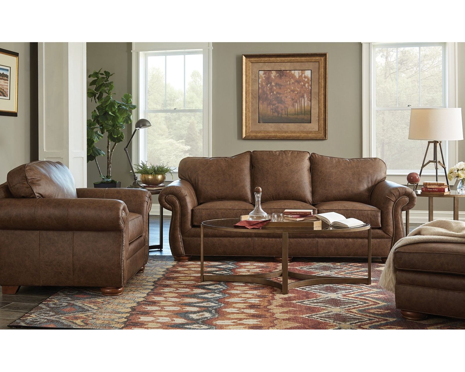 Laredo L2685 Leather Sofa 92" (+40 Premium Leathers) - Image 4