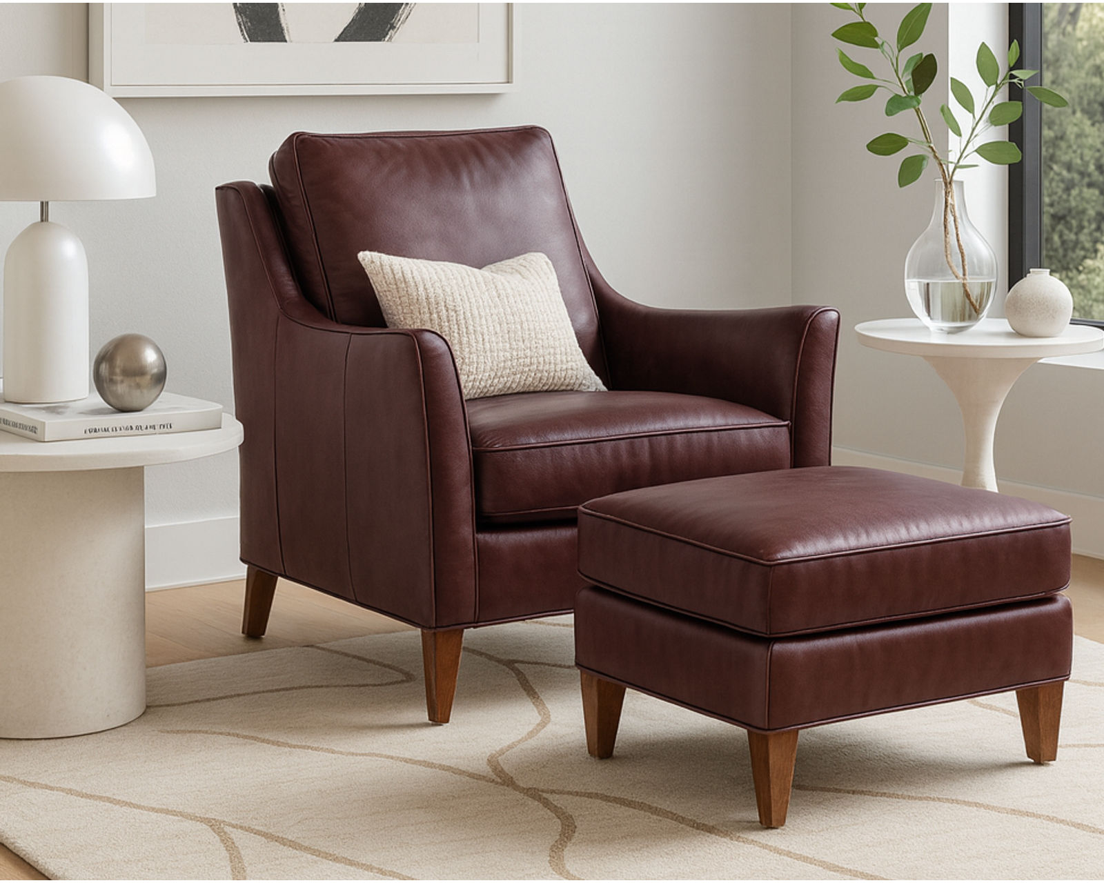 Bradington Young Tatum 626 Sofa (12 leathers) 8-Way Hand Tied - Image 15
