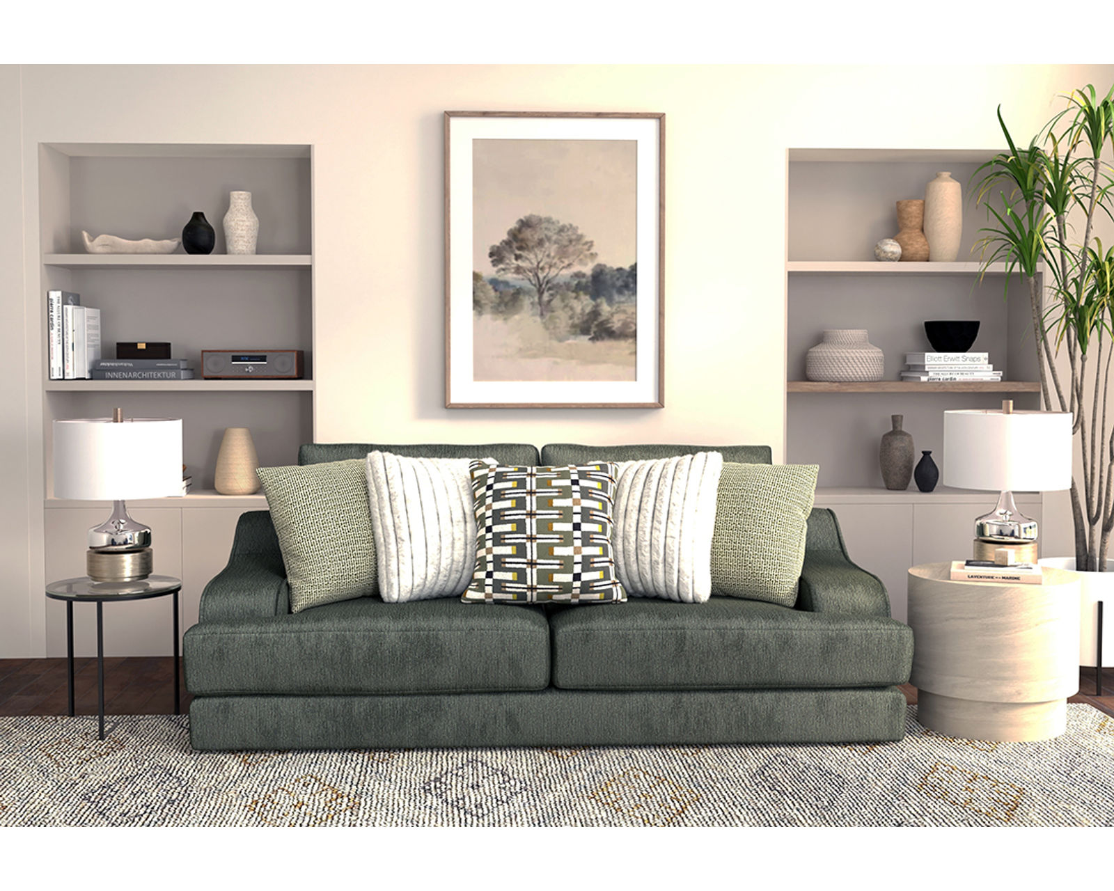 Olympus 98" Oversized Sofa (includes pillows) 2 colors - Image 7