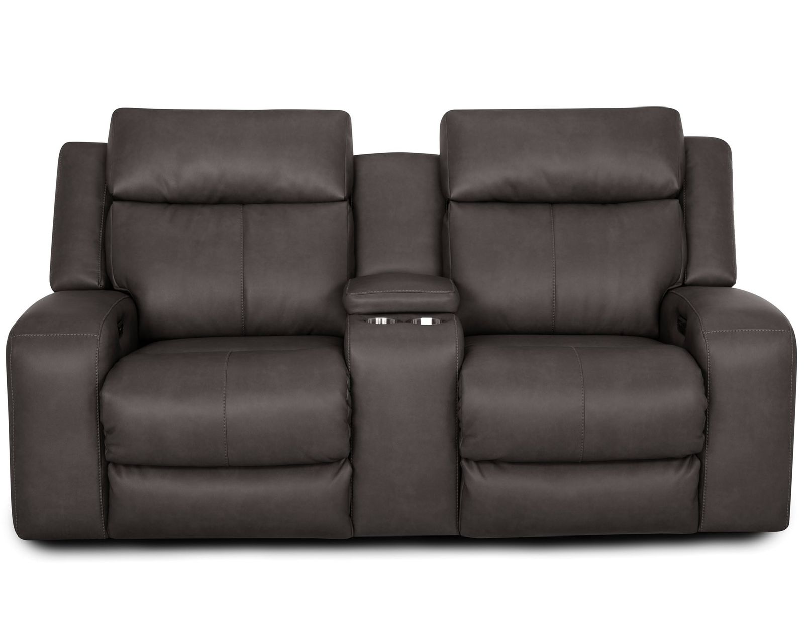 Winston 92" Reclining Sofa with Drop-Down Table & Cupholders Taupe (Sophisticated Style. Serious Comfort. Neori Air Massage Option) - Image 13