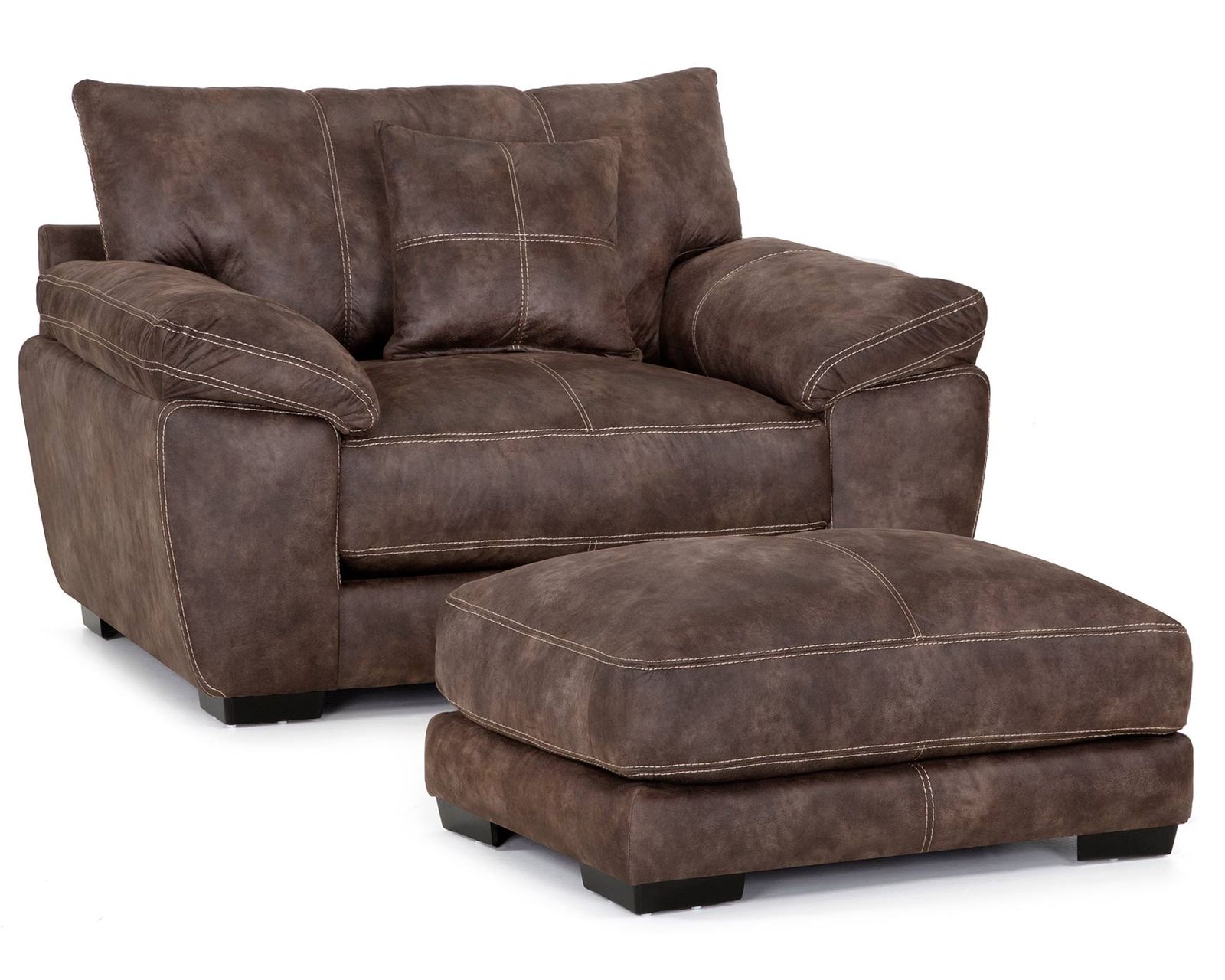 Teagan 840 Stationary Sofa (95") Includes Pillows - Image 14