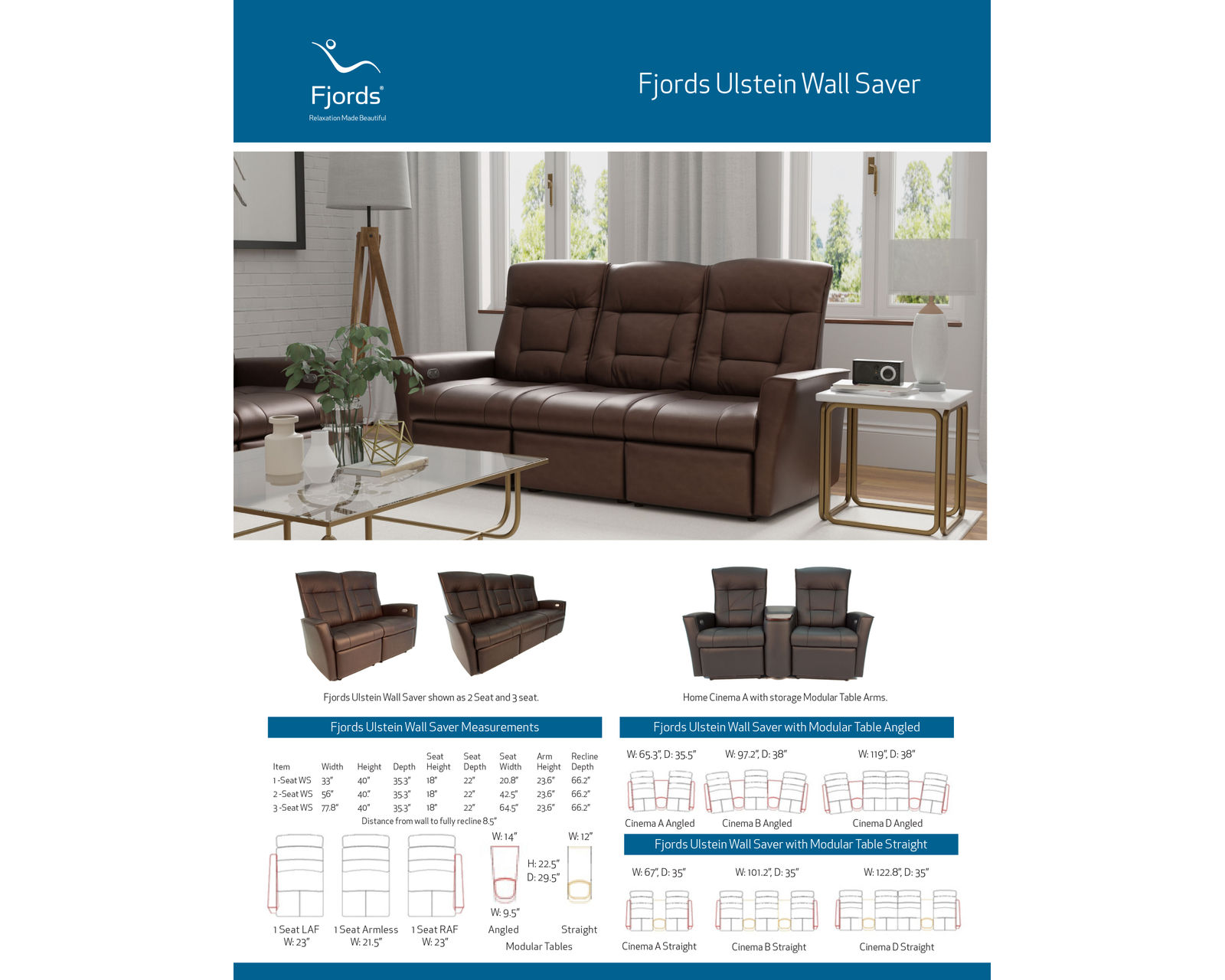 Ulstein 77" Power Reclining Wall Saver Sofa (+38 Top-Grain Leathers) - Image 12