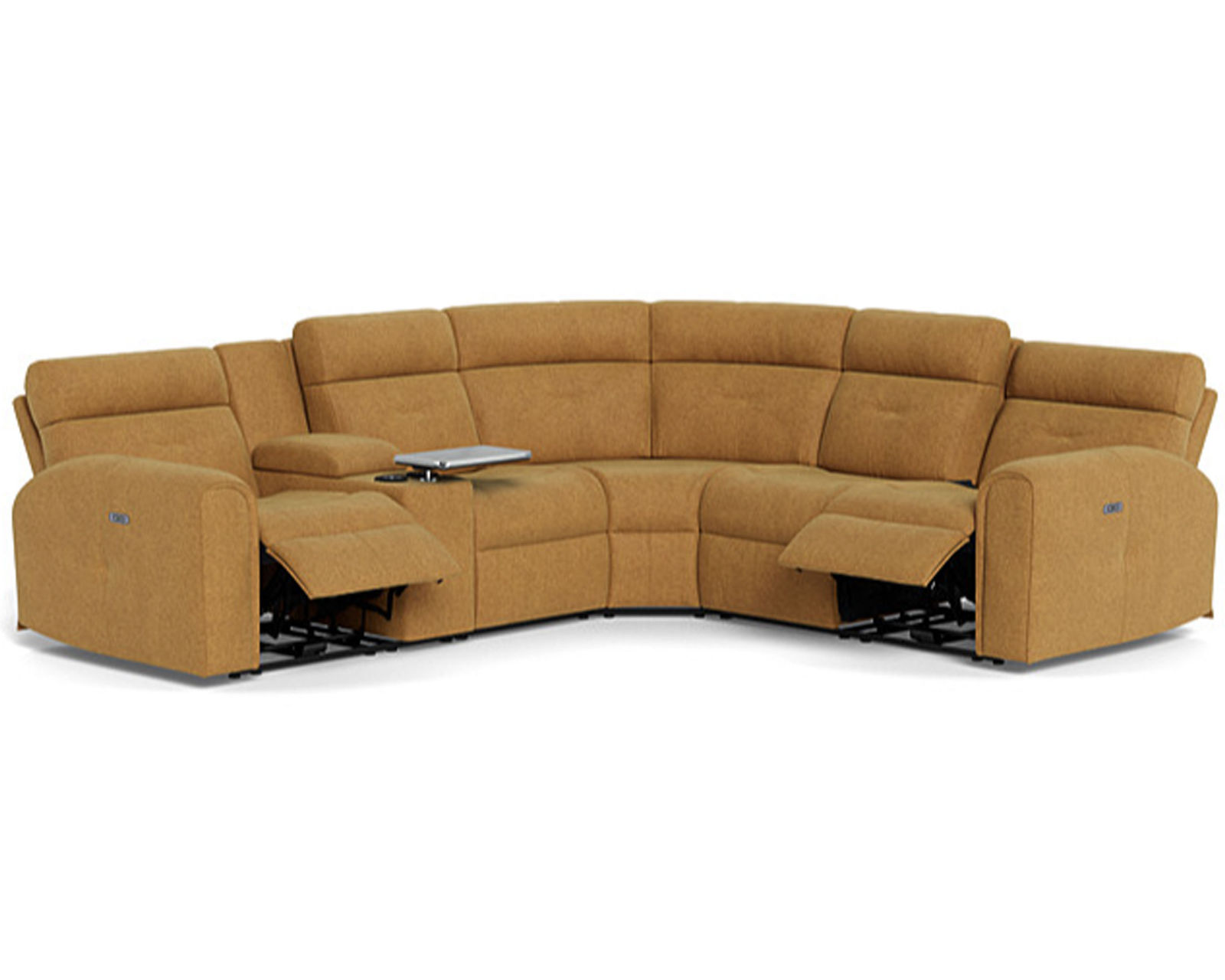 Acacia 41080 Power Headrest Power Reclining Sectional (+50 fabrics) - Image 8