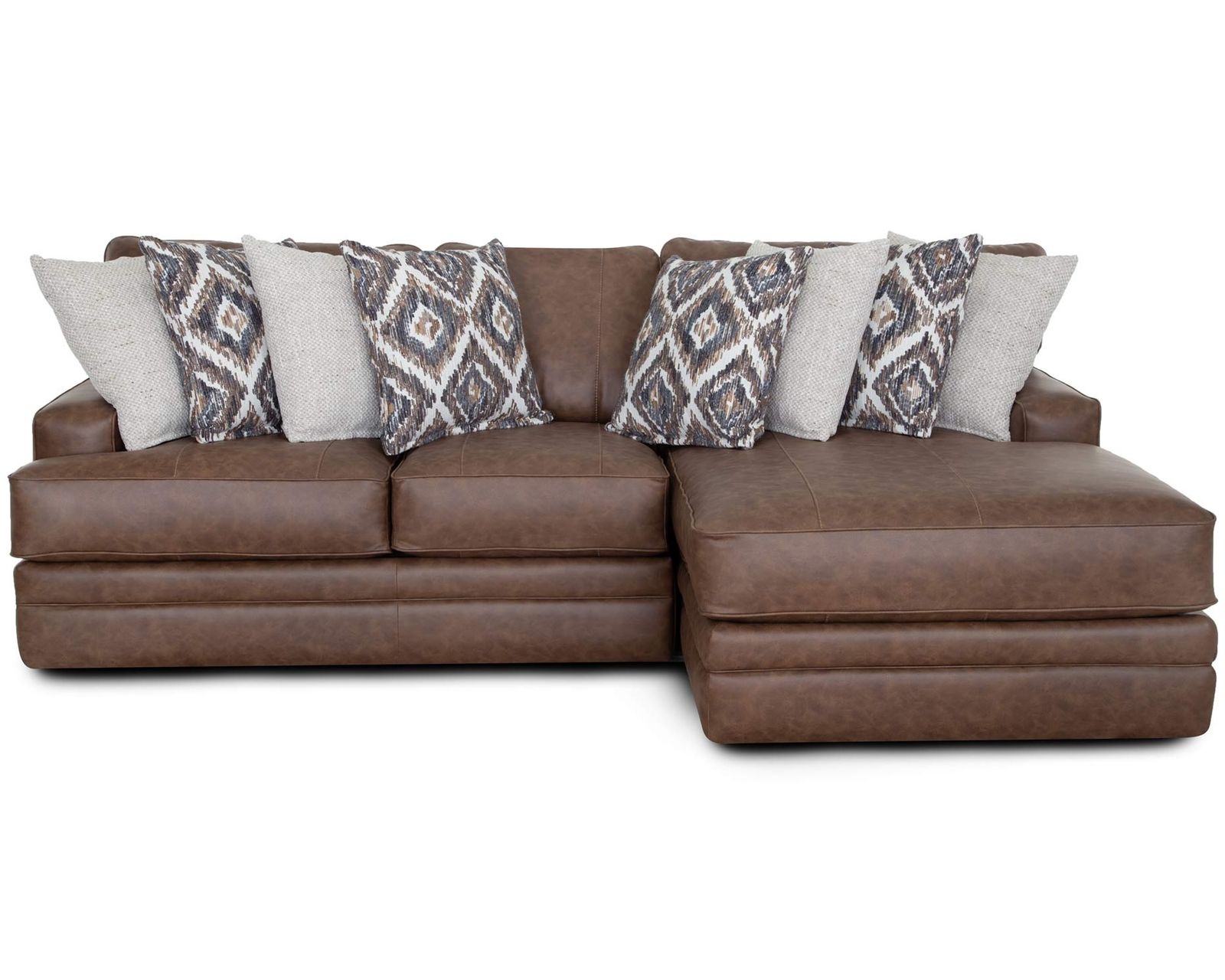 Asheville 934 Modular Sectional (Leather Look without the Leather Price) - Image 5