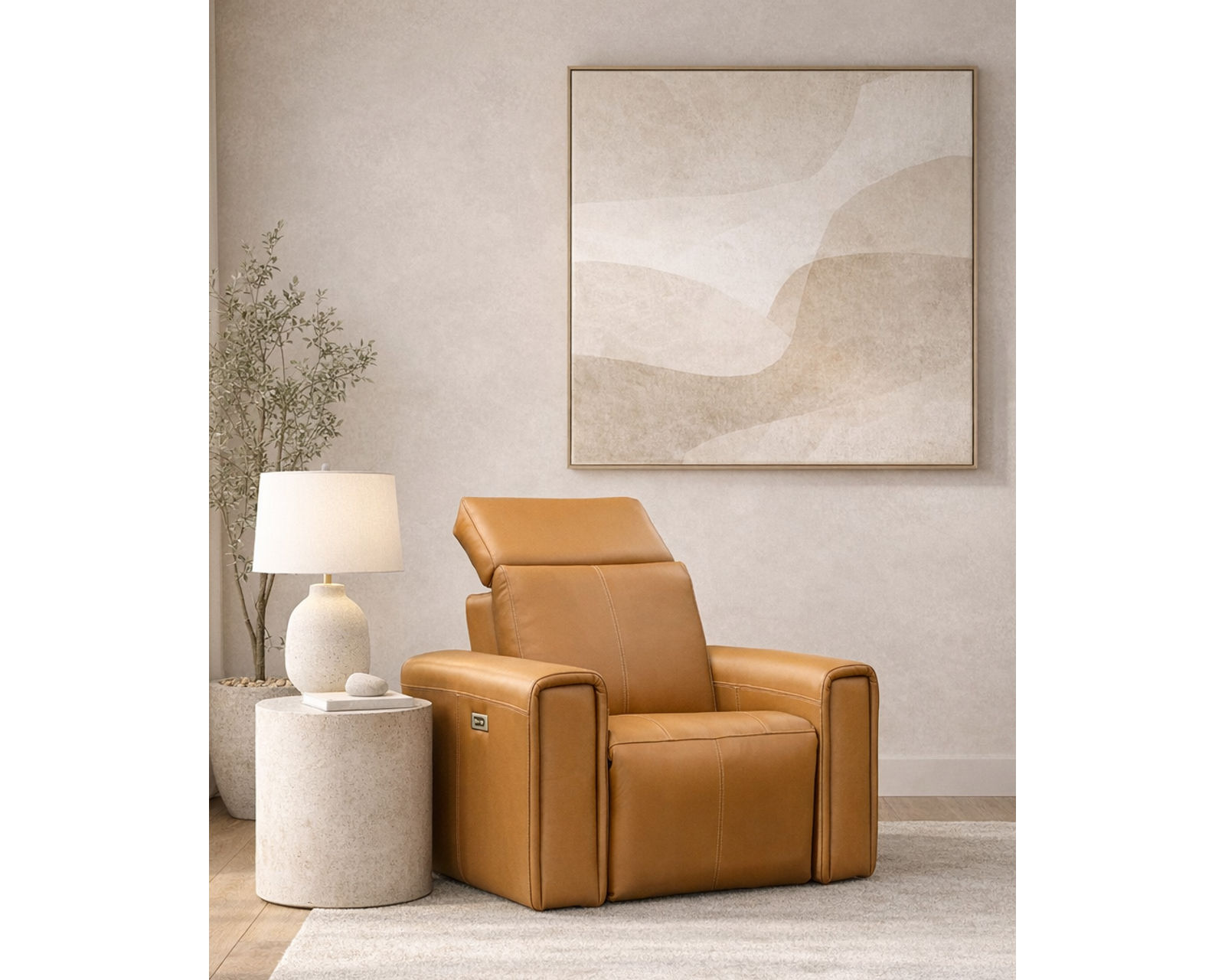Nya Dual Power Reclining Sofa — Available in Standard & Wide Cushions, 140+ Leather Options, and 84", 87", or 116" Widths - Image 32