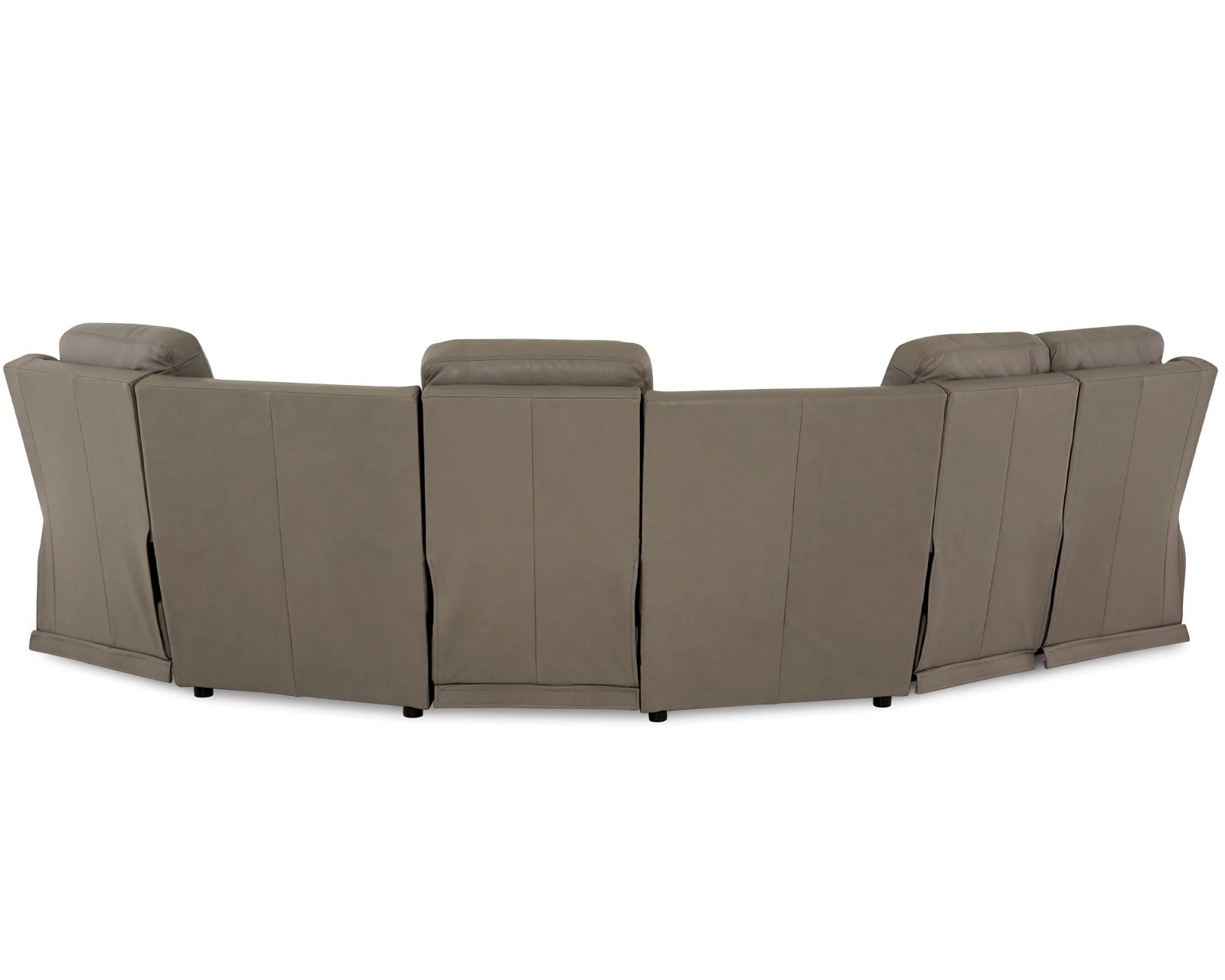 Asher 41065 Power Headrest Power Reclining Leather Sectional (+100 leathers) - Image 10