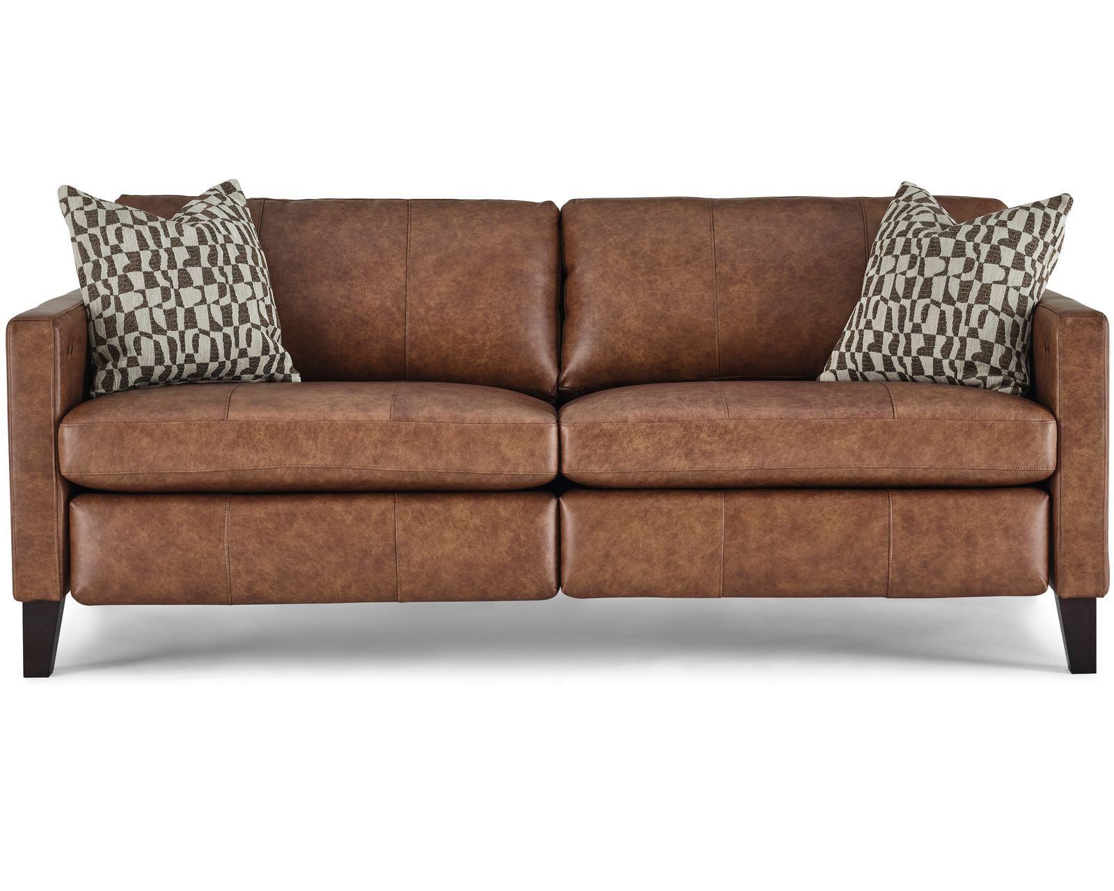 Traftly 82" Mid-Century Power Incliner Leather Sofa (+40 leathers) - Image 3
