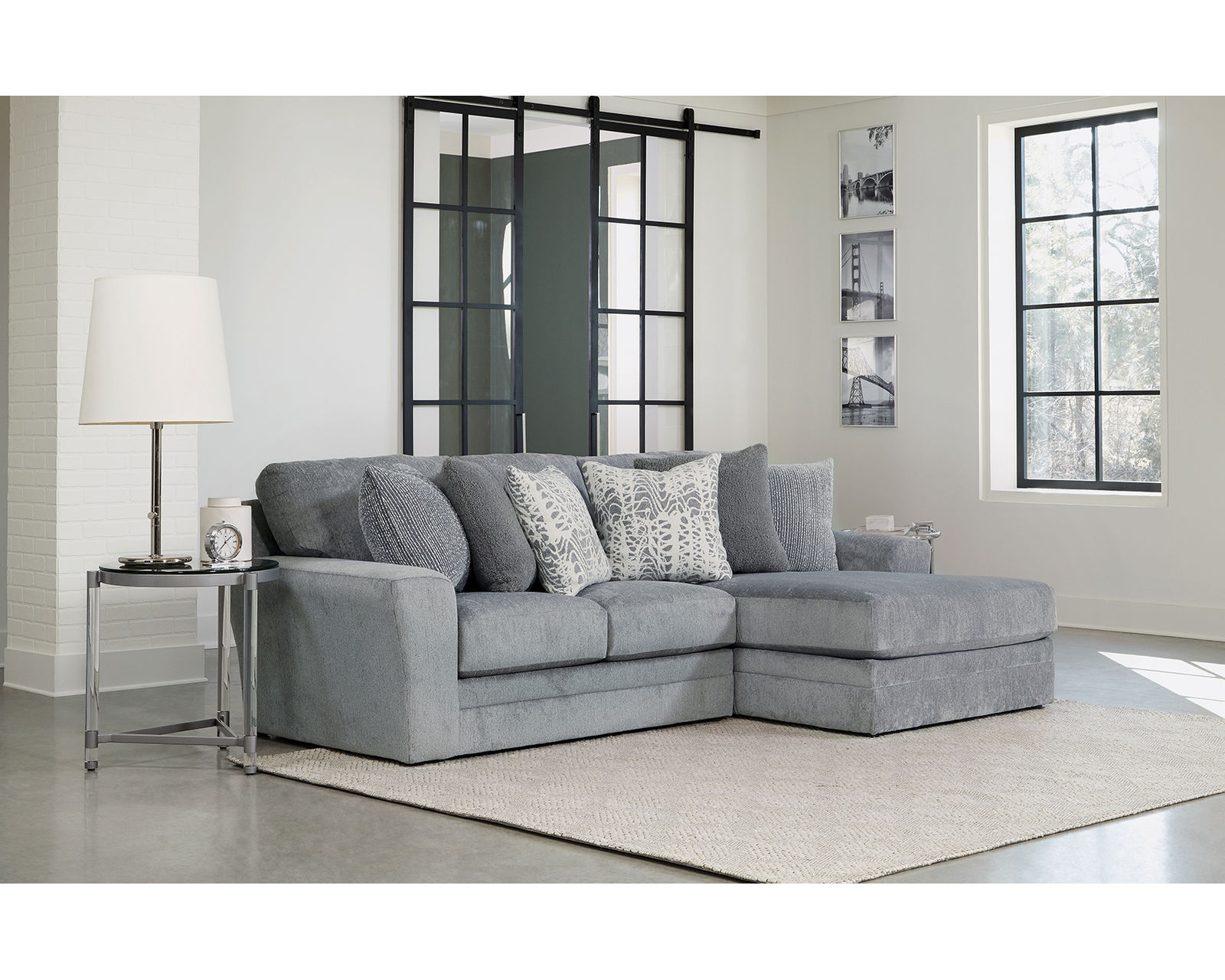 Glacier Modular Sectional (includes pillows) Best Seller - Image 18