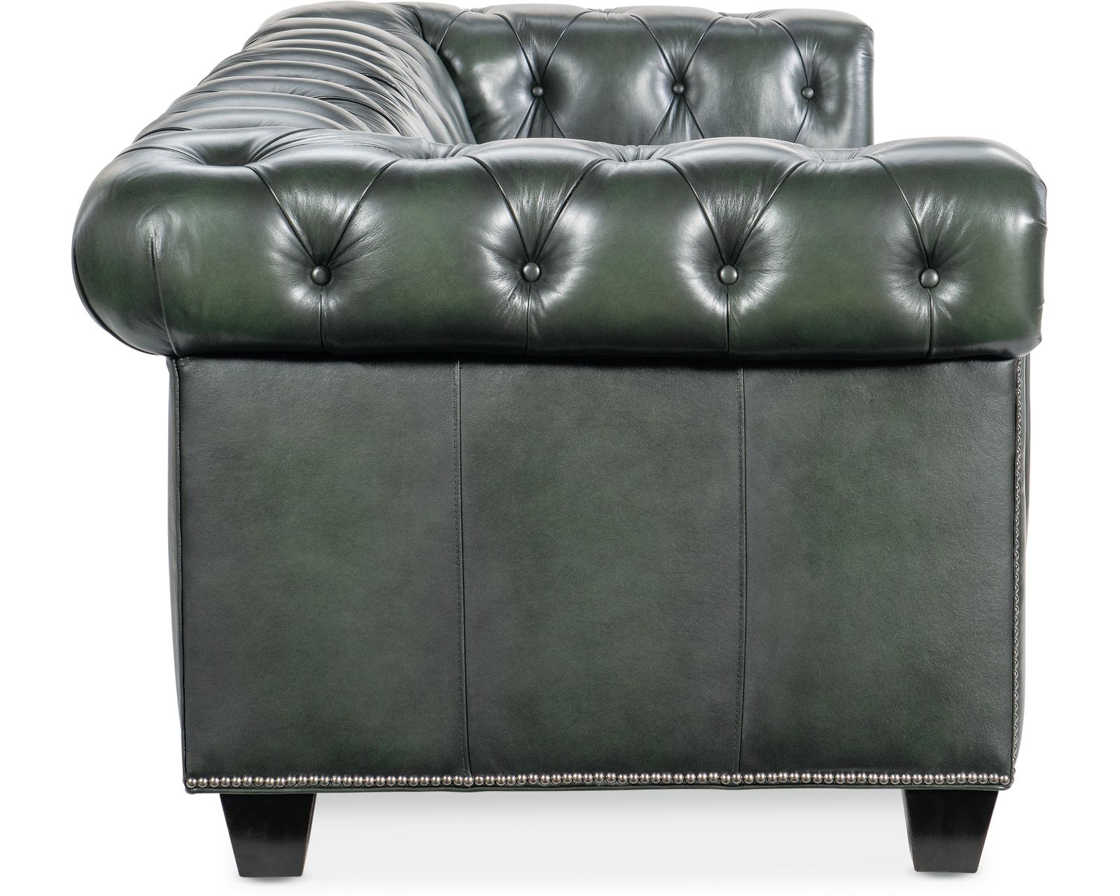 Charleston 96" Tufted Leather Sofa (In stock) - Image 4
