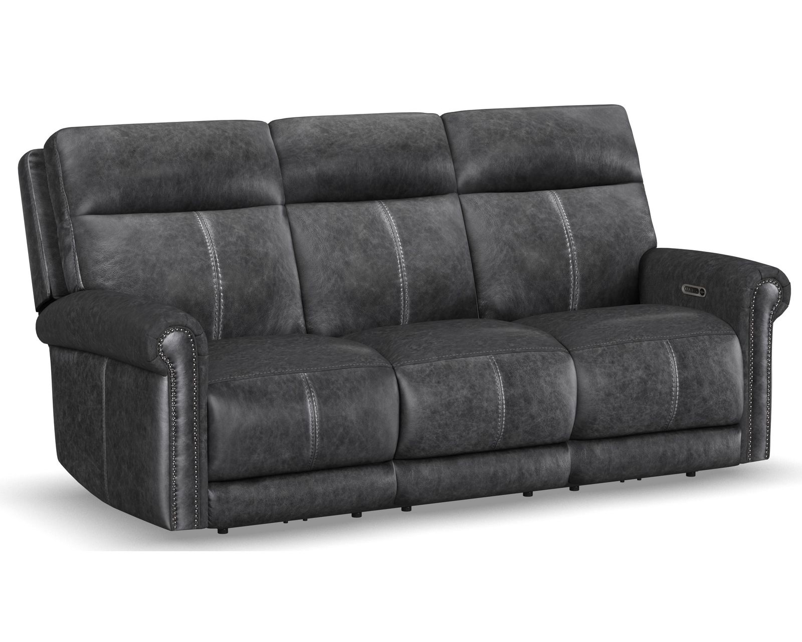Alexander 1645 Triple Power Reclining Console Loveseat 706-71 (76") 2 colors - in stock - Image 17