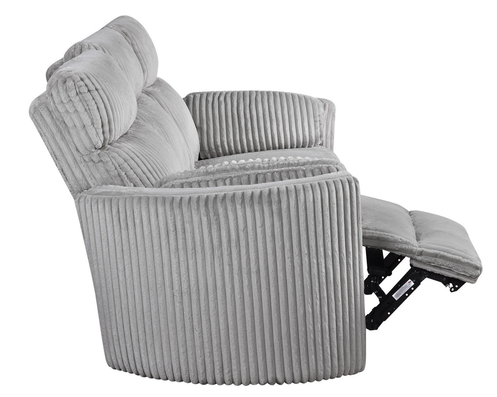 Radius 88" Power Reclining Sofa Grey (In stock - Fast Shipping) - Image 16