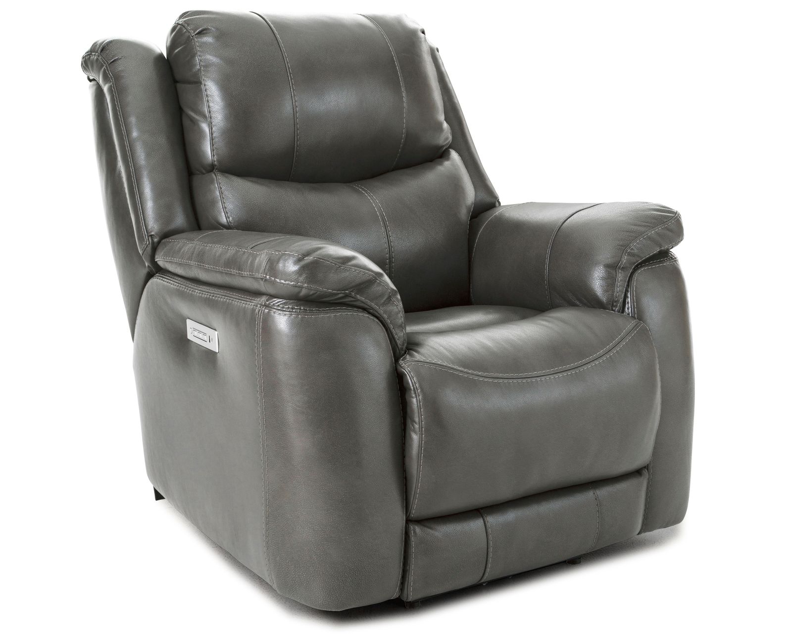 Idris 89" Zero Gravity Triple Power Reclining Console Loveseat Grey (In stock) - Image 10
