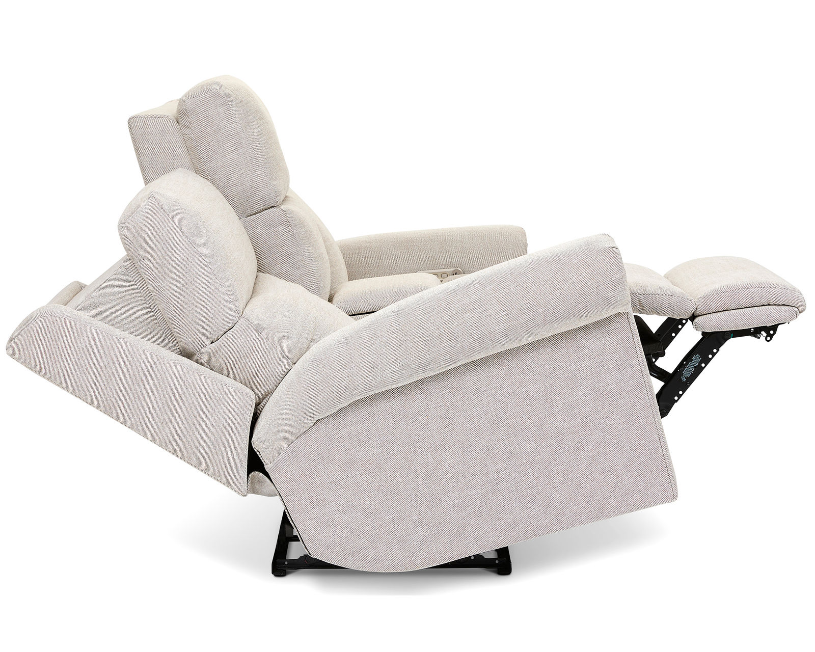 Bernard Triple Power Zero Gravity Reclining Sofa with Dropdown Table (+100 fabrics) - Image 15