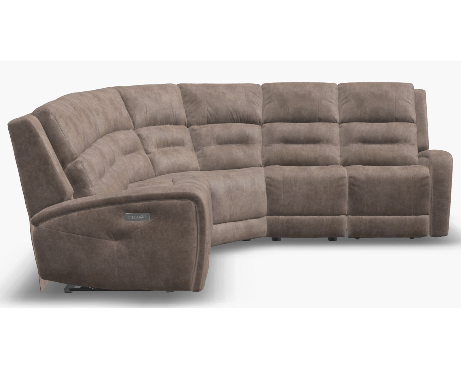 Washington 41067 Power Headrest Power Reclining Sectional (Made to order) - Image 11
