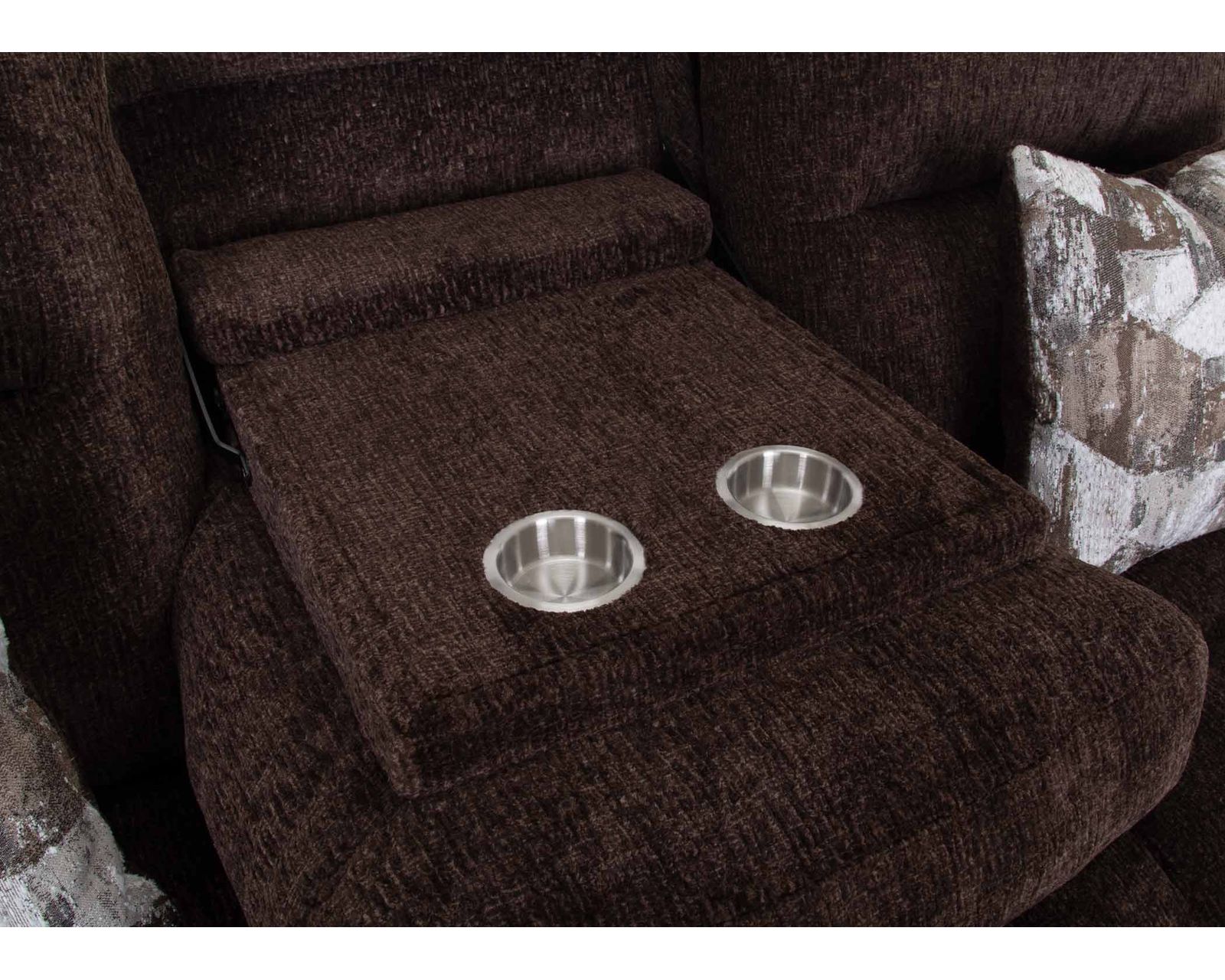 Heston 90" Reclining Sofa with Drop-Down Table & Cupholders (Plush Comfort. Smart Convenience. Designed Around the Way You Relax) - Image 3
