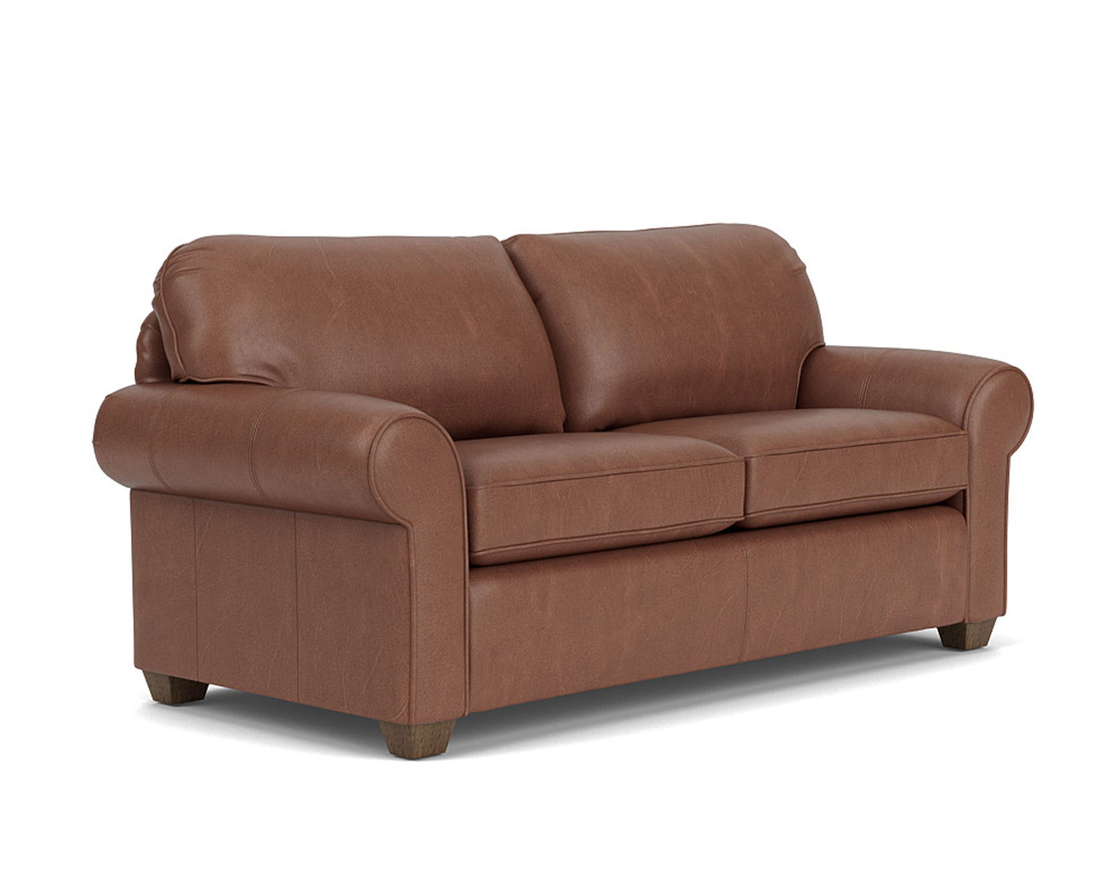 Thornton Leather 77" or 86" Stationary Sofa (Leather Choices) - Image 6