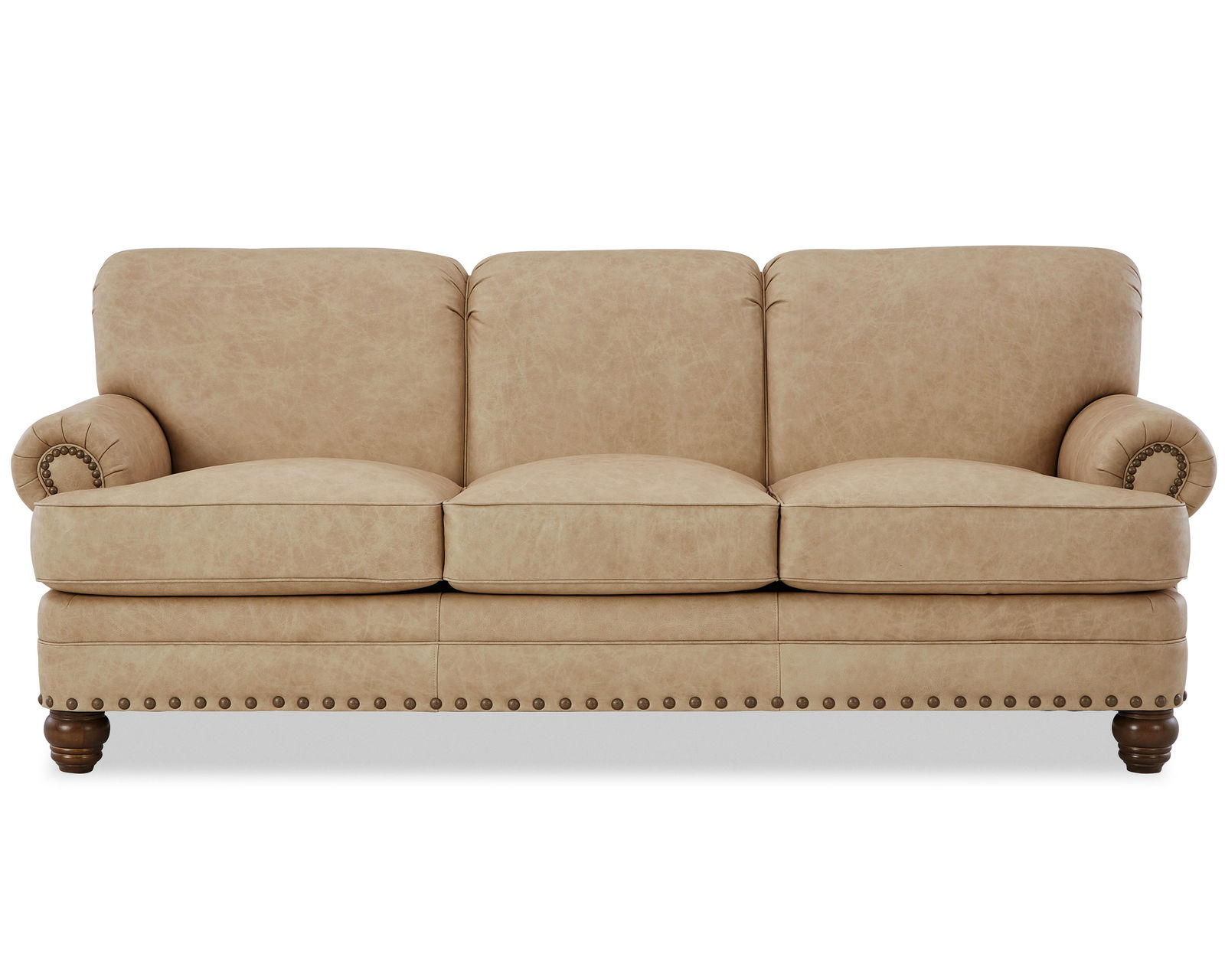 Bridgerton 88" Top Grain Leather Sofa (Leather choices)