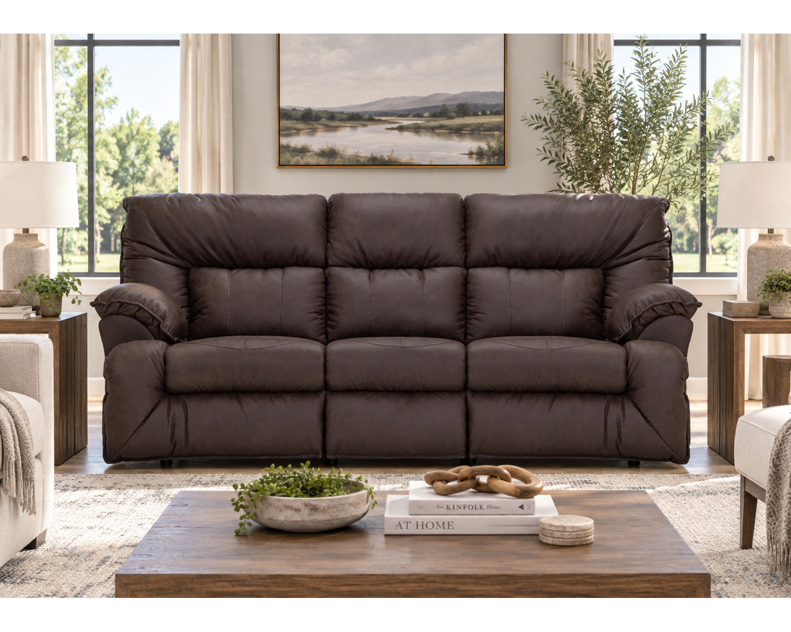 Henson 364 Reclining Sofa (91") Choice of Colors - Image 6