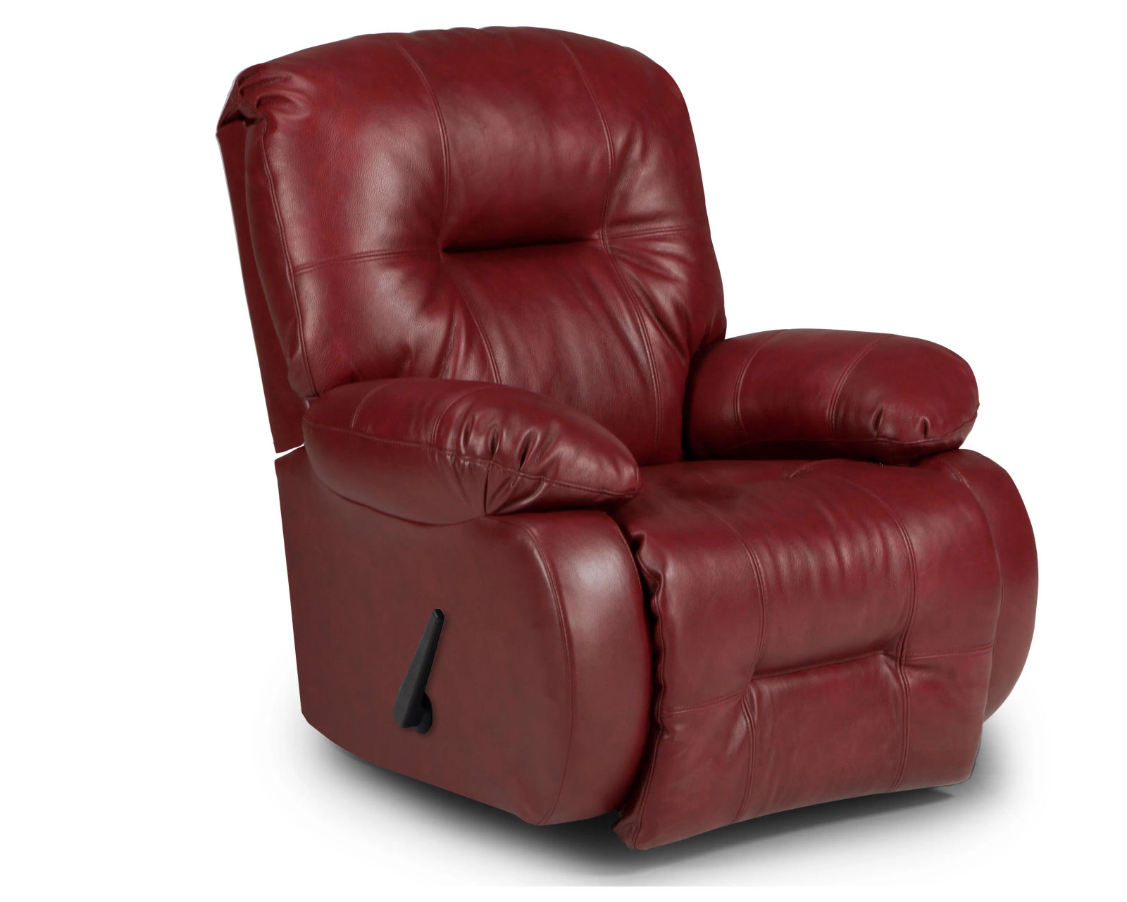 Brinley Double Reclining Leather Console Loveseat (+30 leathers) - Image 13