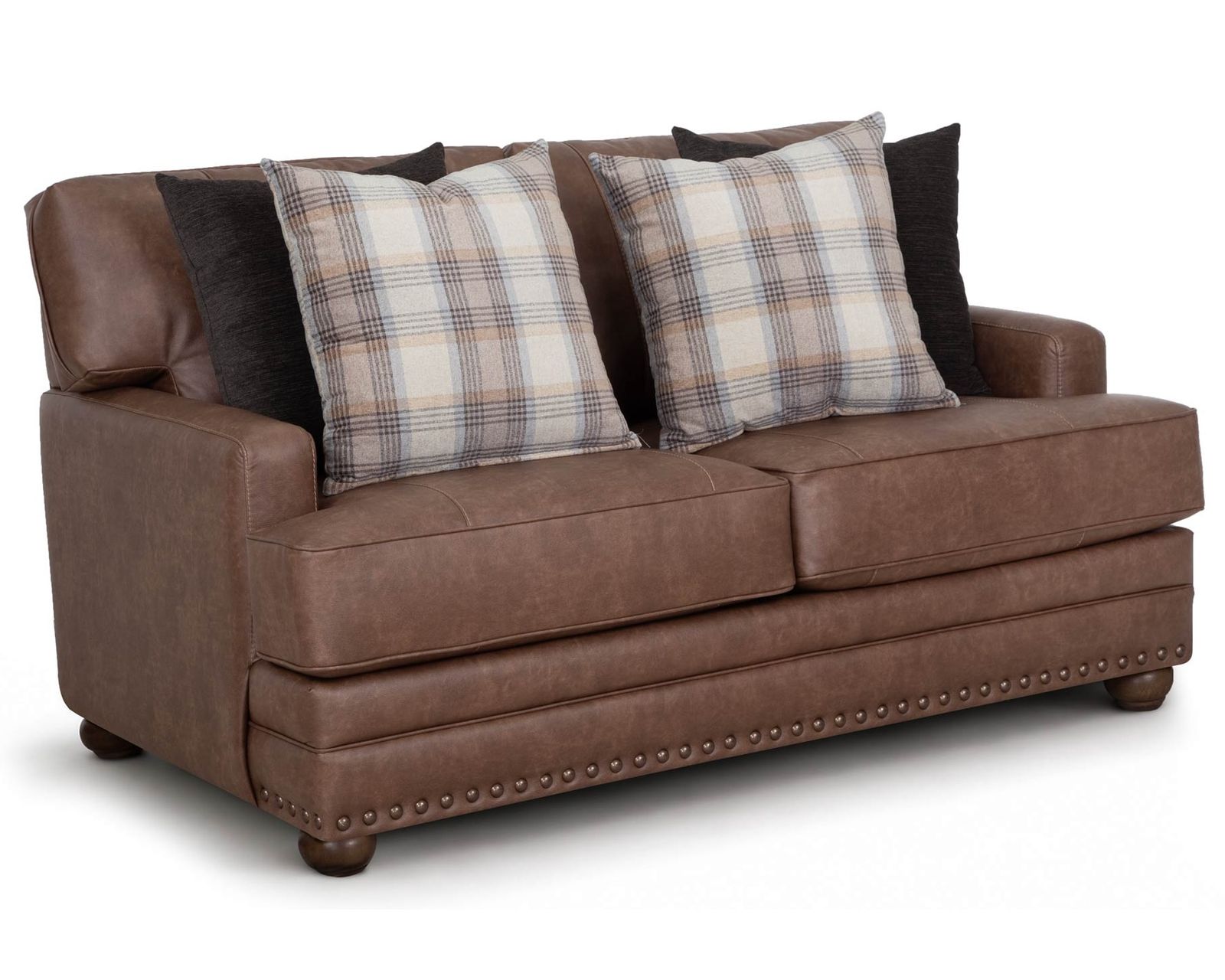 Felix 100" Extra-Wide Sofa (Leather Character. Refined Comfort) - Image 13