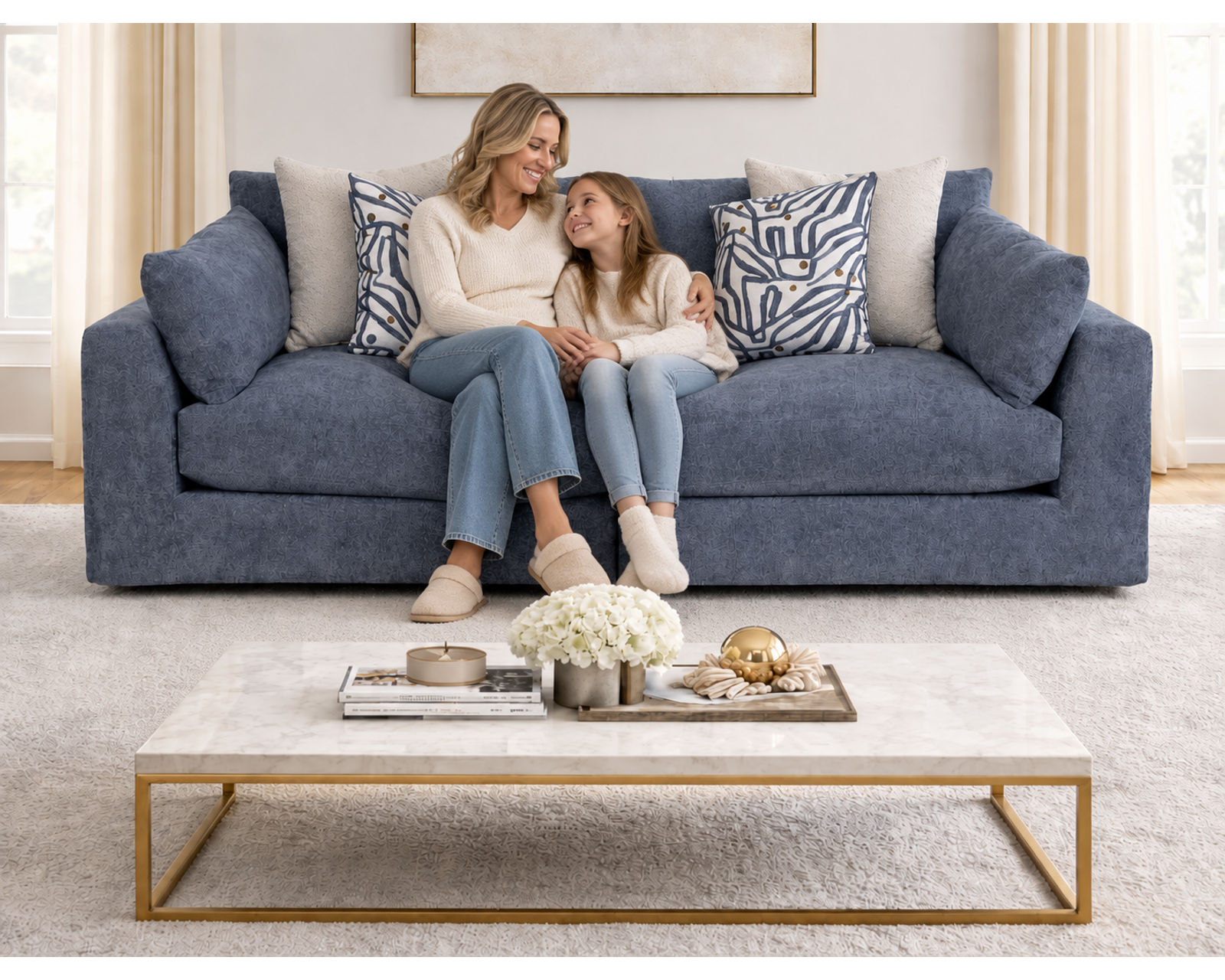 Julian 965 EXTRA-Deep Seating Sofa 92" or 130" (Dreamscape Comfort. Extra-Deep by Design.) - Image 9