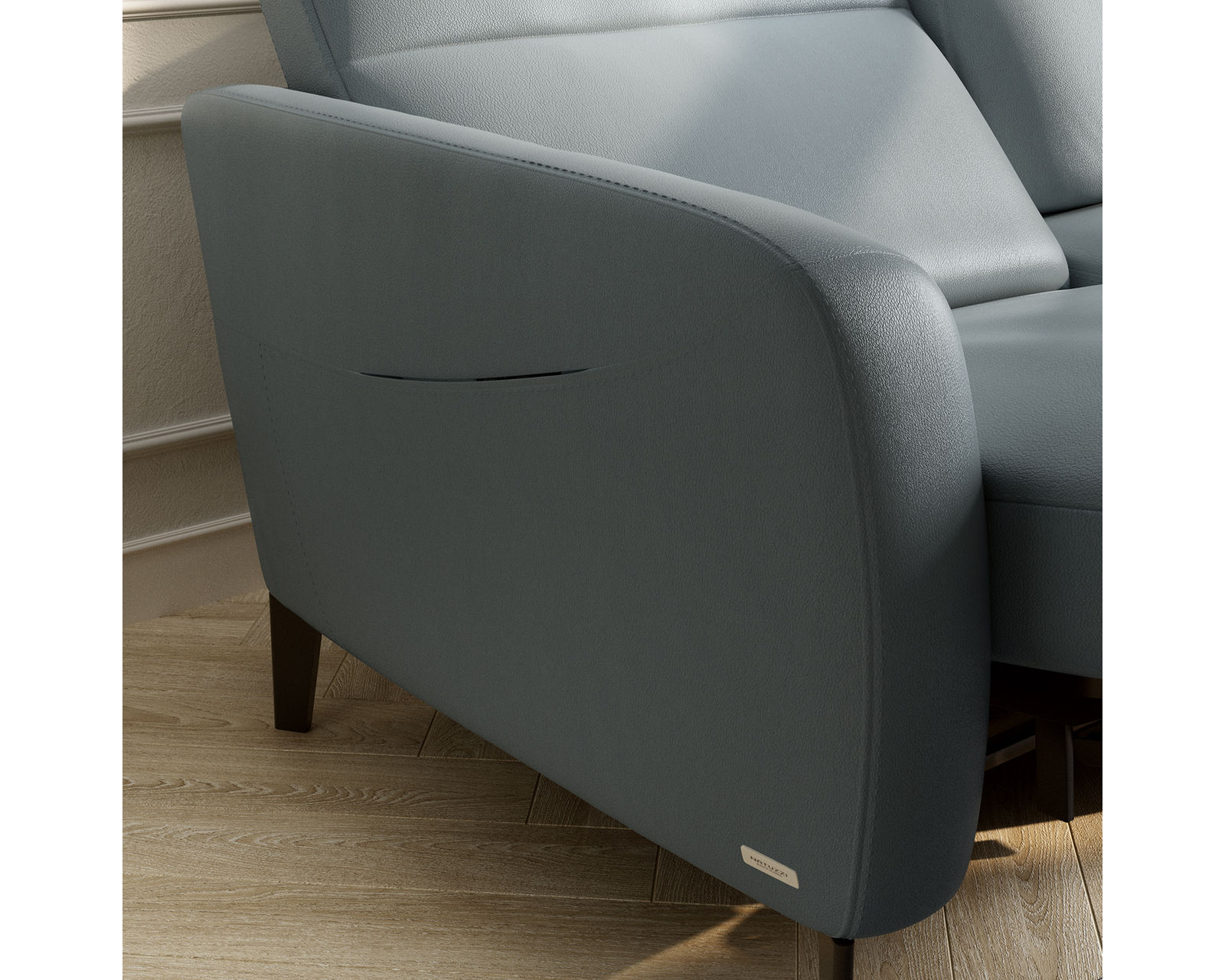 Breeze C326 Power Reclining Leather Sofa 78" (+55 leathers) - Image 3