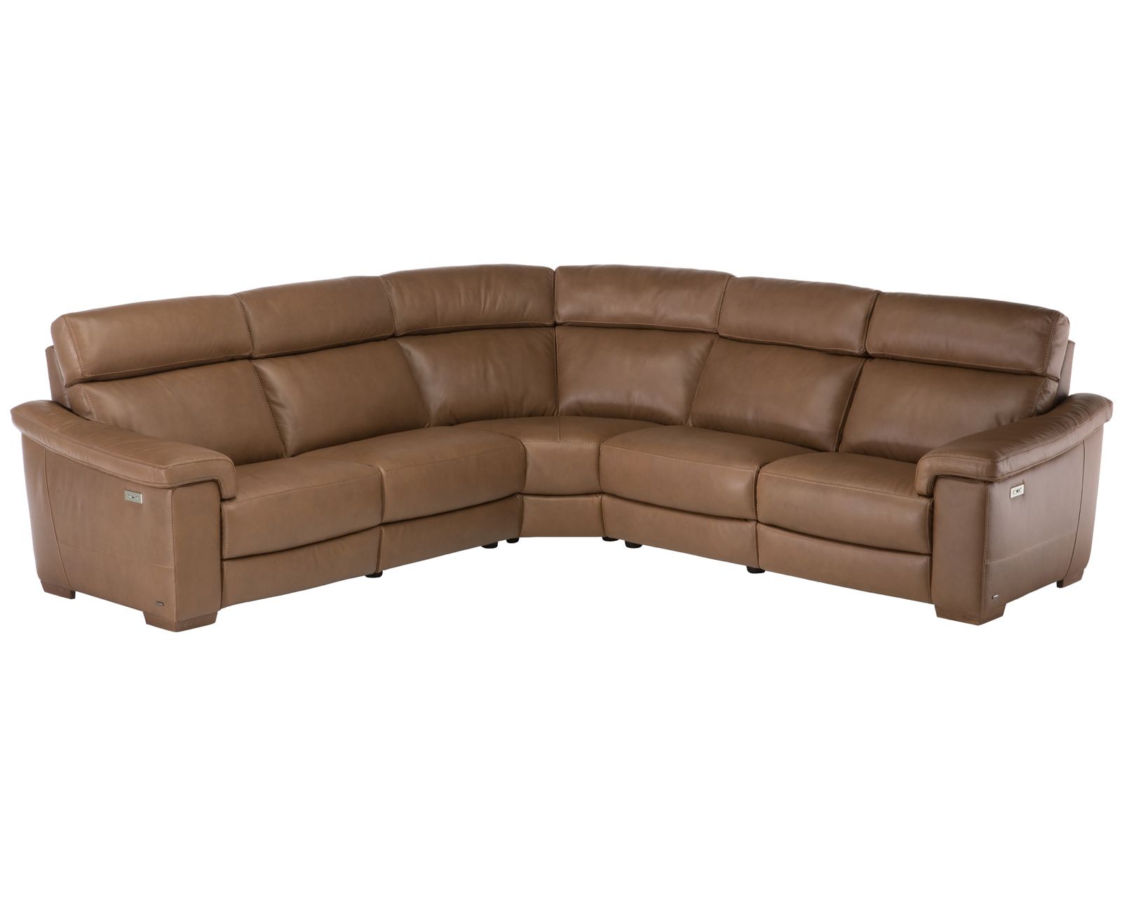 Giulivo C115 Power Headrest Power Reclining Sectional (+50 leathers) - Image 3