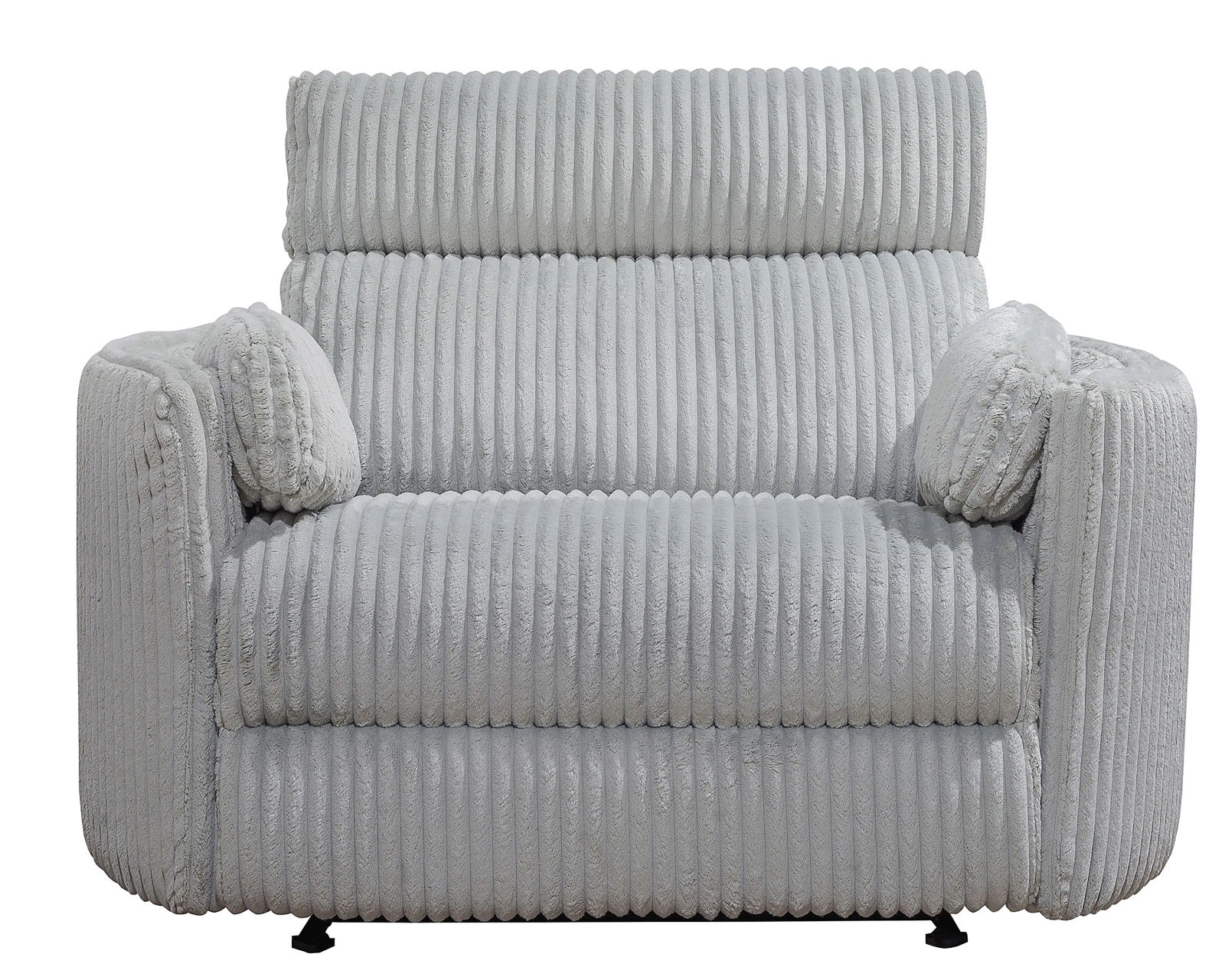 Radius 88" Power Reclining Sofa Grey (In stock - Fast Shipping) - Image 14