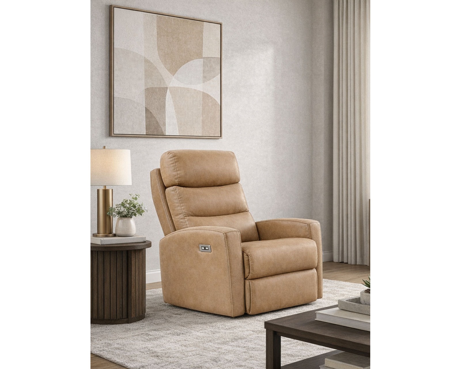 Brenna 92" Power Headrest Power Reclining Sofa (+140 leathers) - Image 11