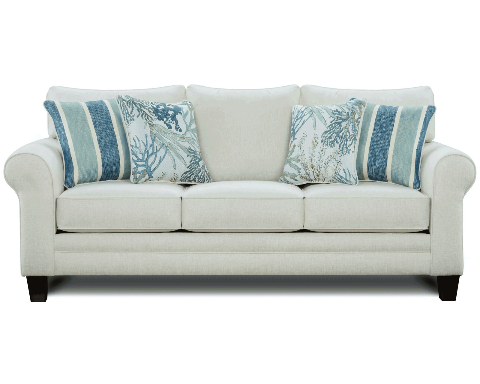 Grande Glacier 88" Sofa -1140 (includes pillows) Performance fabric (in stock)