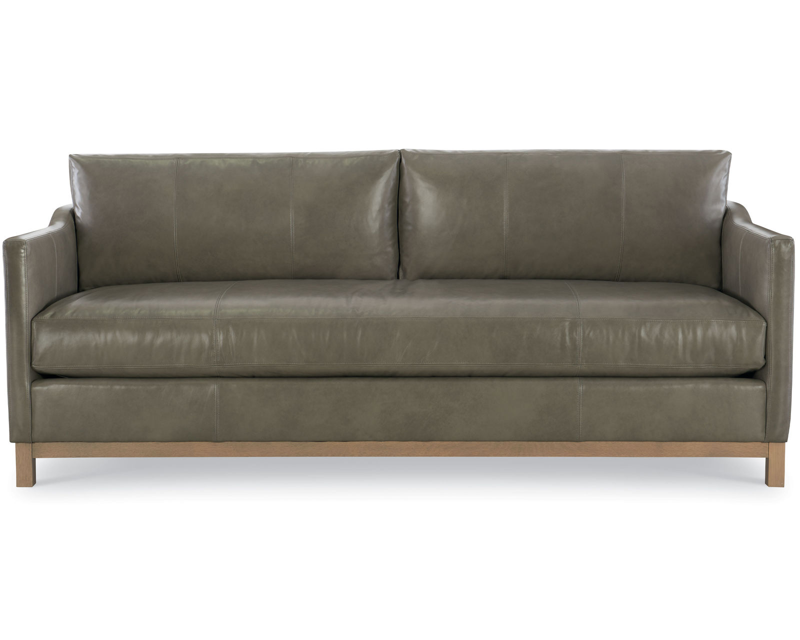 Ryan 84" or 96" Leather Sofa (Made to Order Leathers)