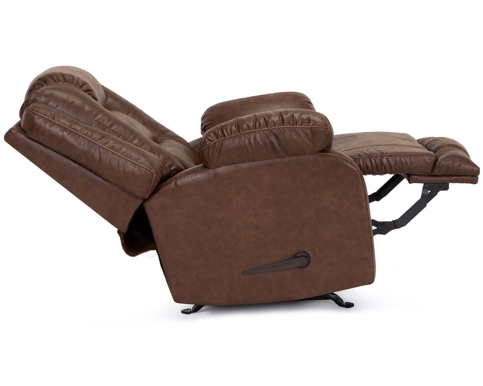 Hayworth 95" Leather-Like Power Reclining Sofa Pebble (The Look of Leather. The Comfort of Power.) - Image 30