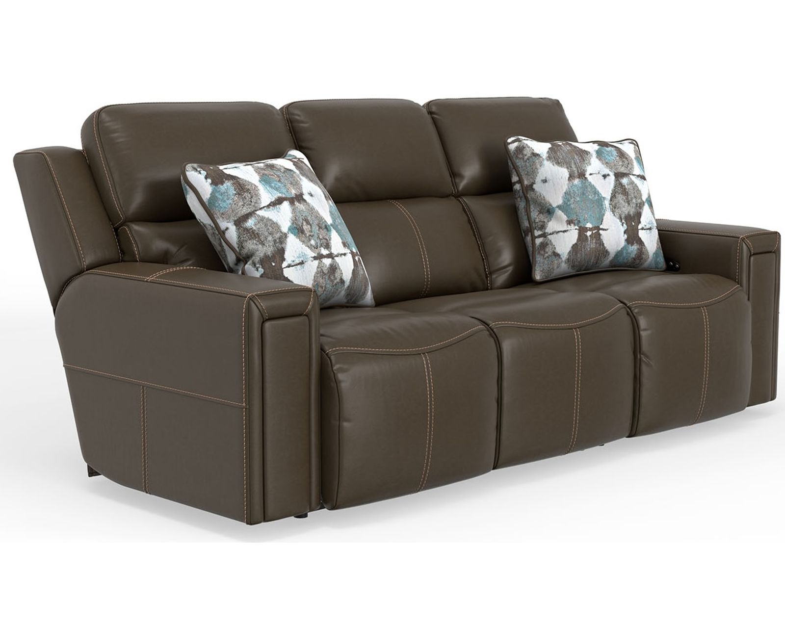 Arezzo 87" Zero Gravity Power Headrest Power Reclining Leather Sofa (Two colors) - Image 6