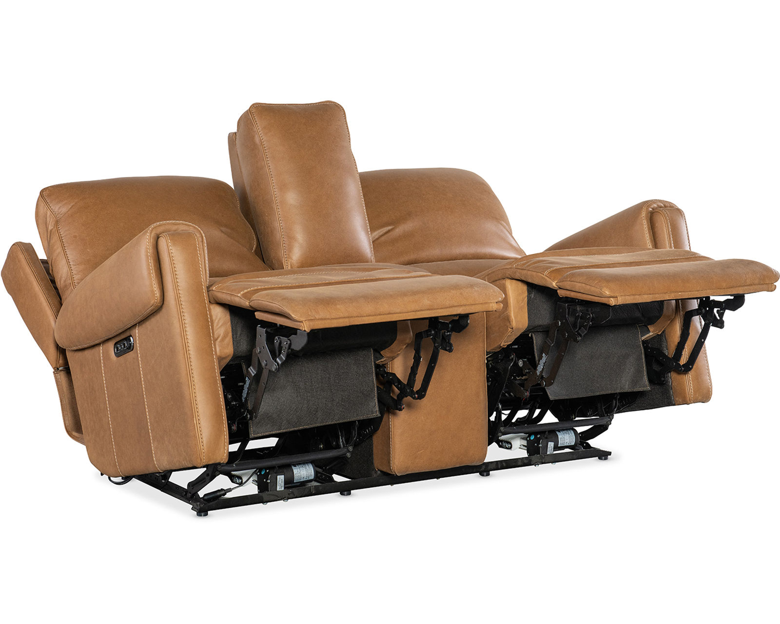Somers Power Headrest Power Reclining Console Loveseat (In stock) - Image 6