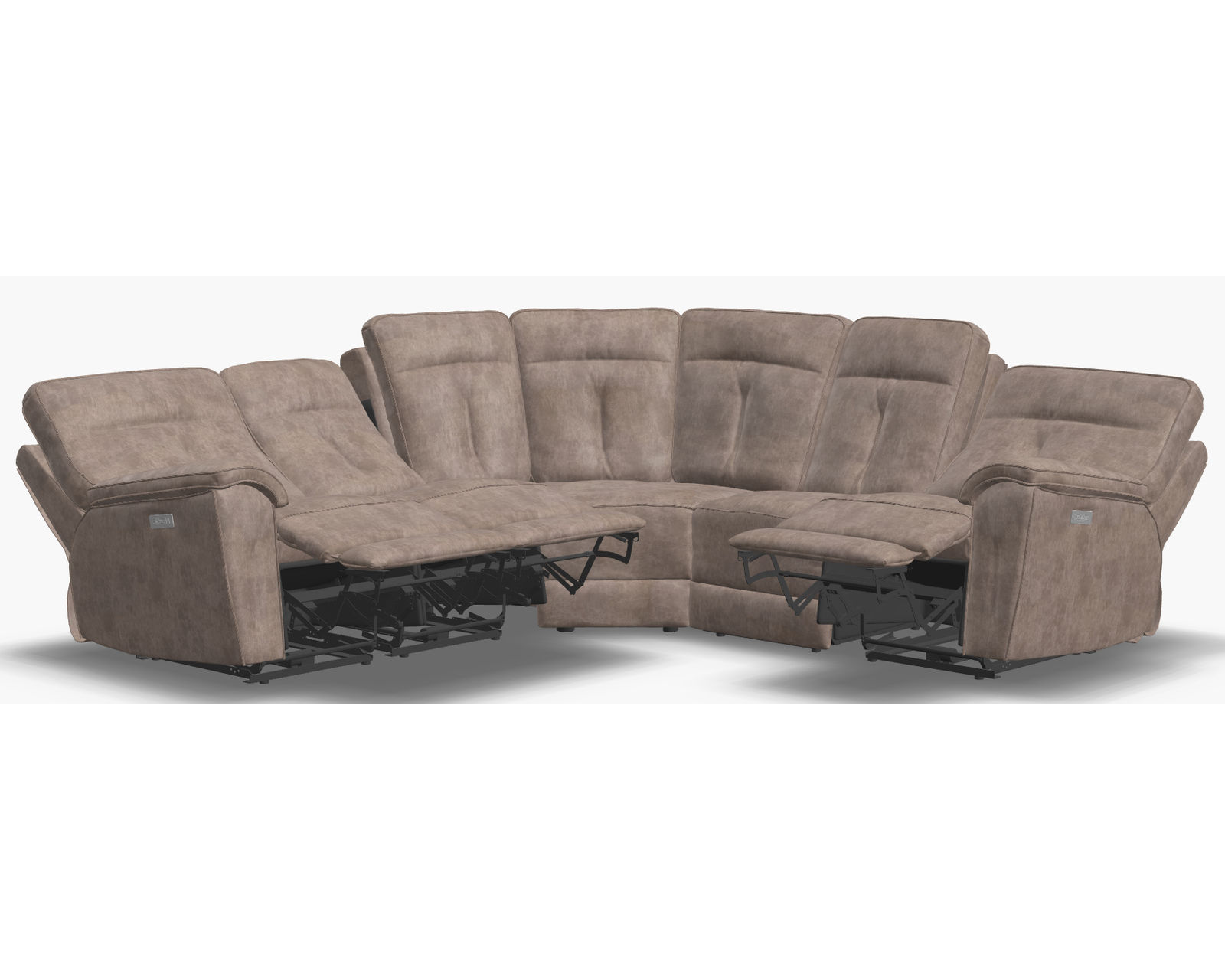 Oakley 41187 Power Headrest Power Reclining Sectional (Made to order fabrics and leathers) - Image 9